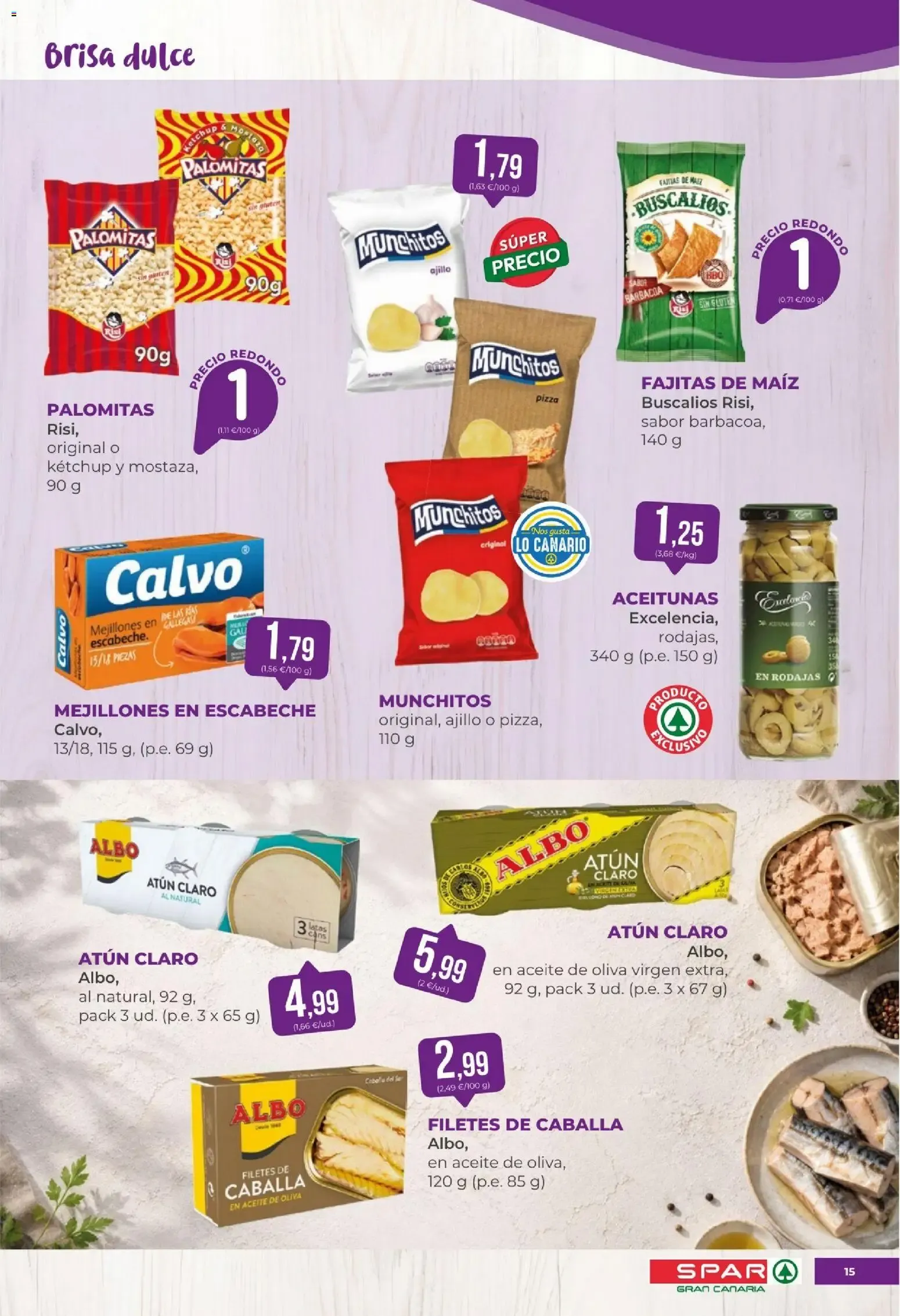 Catálogo de Spar folleto 21/08/2026 - 03/09/2026 21 de agosto al 3 de septiembre 2026 - Página 15