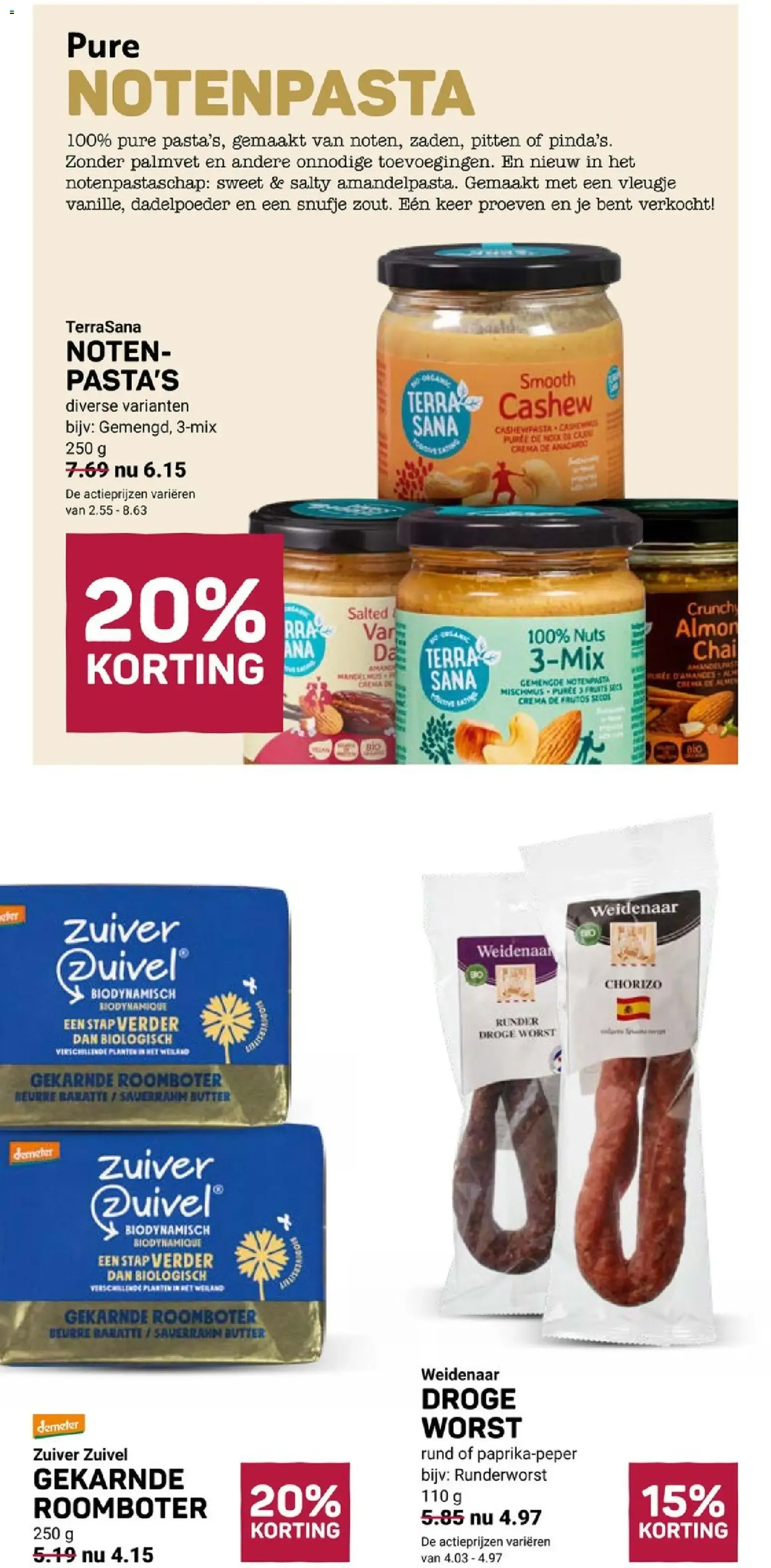 Ekoplaza: Cashewnoten 25% korting van 7 oktober tot 13 oktober 2026 - Folder pagina 4