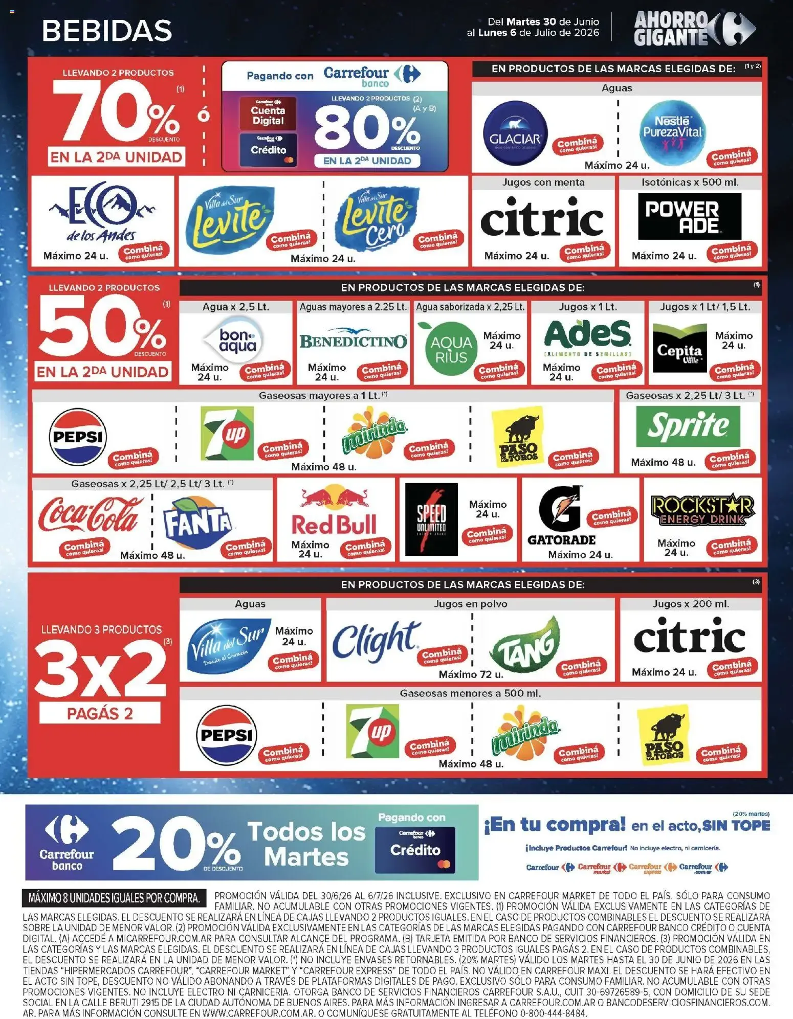 Ofertas de Carrefour ofertas || del 30/06/2026 - 06/07/2026 || Promociones 30 de junio al 6 de julio 2026 - Página 52 del catálogo