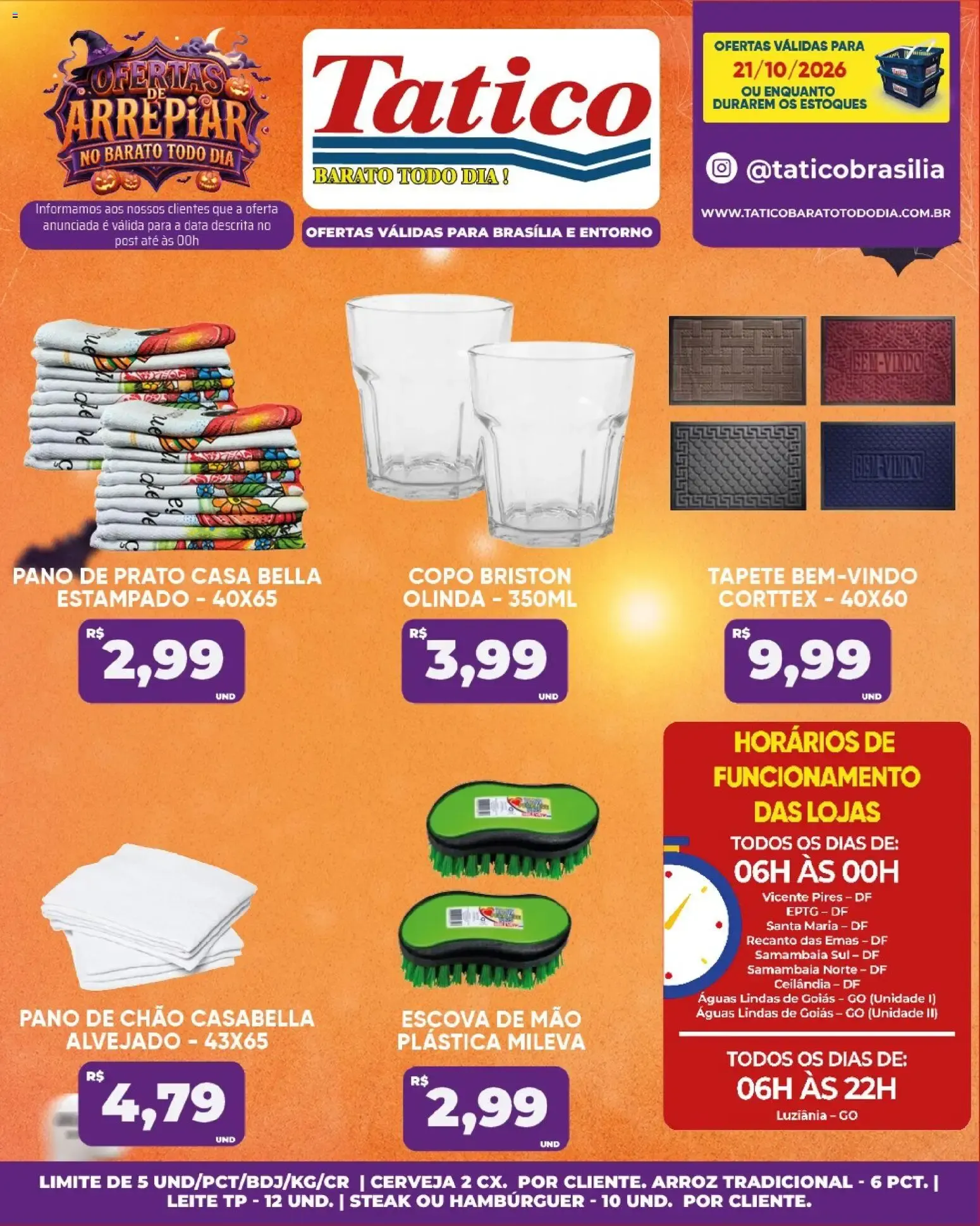 Encarte de Tatico ofertas do Dia de 21/10/2026 | Promoções Online 21 de outubro até 21 de outubro 2026 - Pagina 18