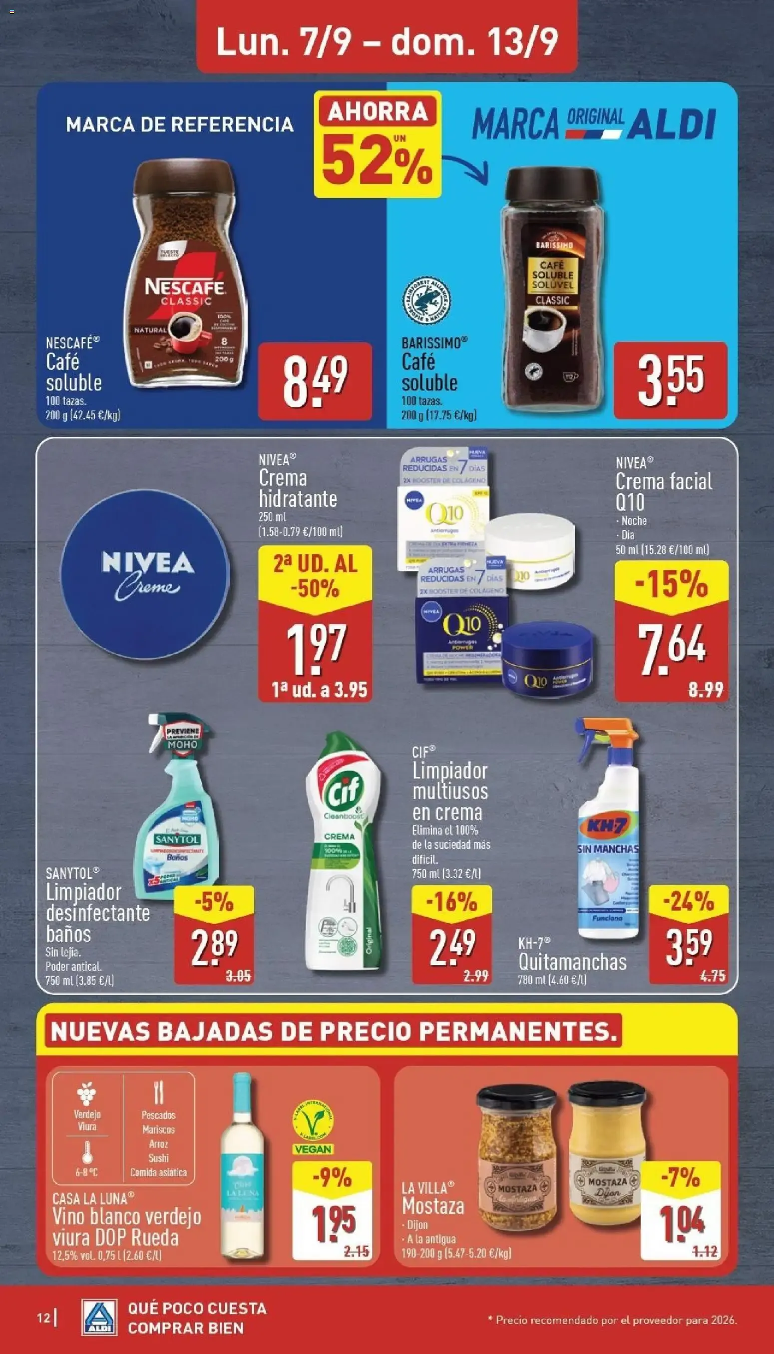 Catálogo de Aldi folleto Canarias del 07/09/2026 | Catálogo 7 de septiembre al 13 de septiembre 2026 - Página 12