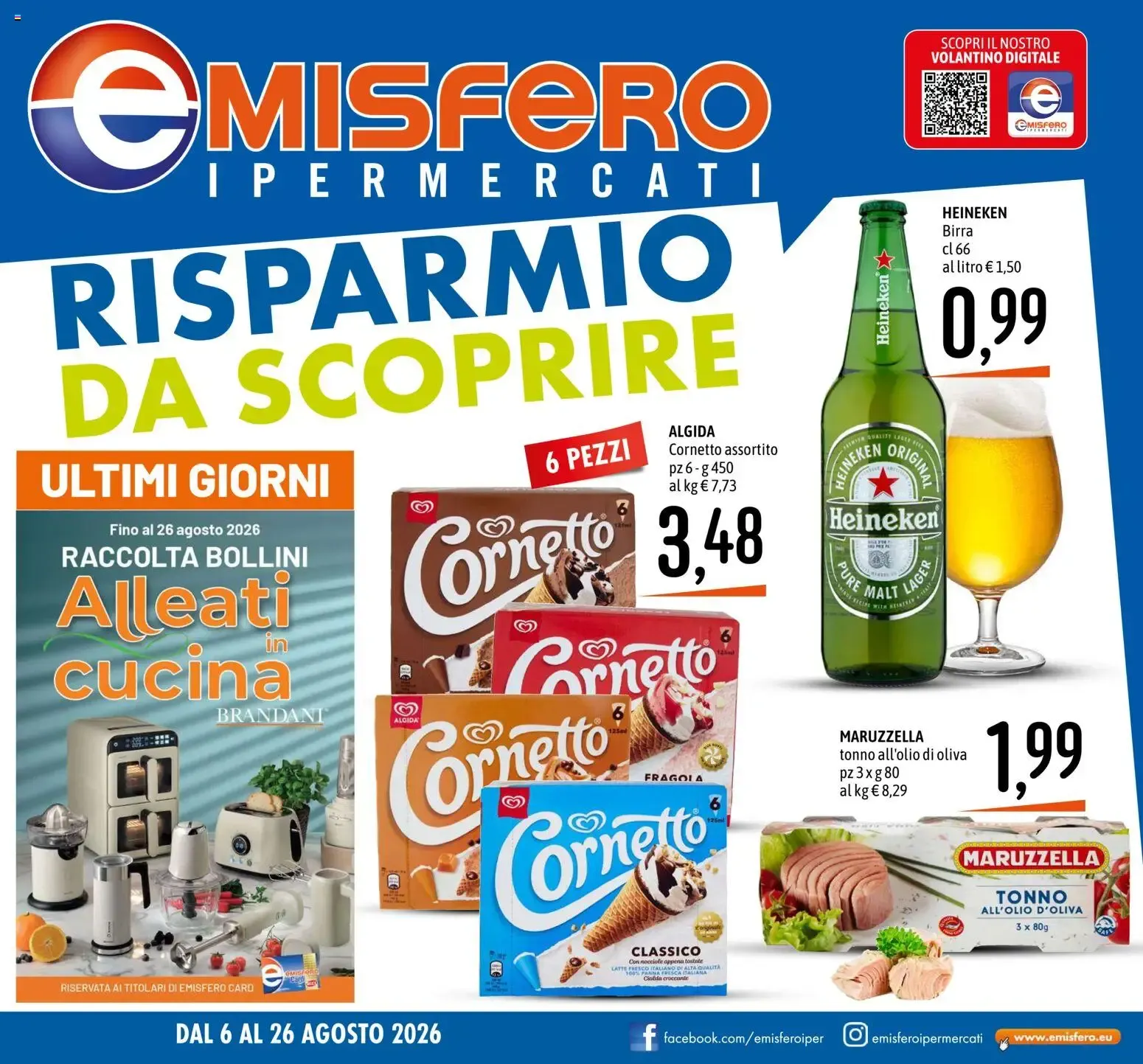 RISPARMIO DA SCOPRIRE da 6 agosto a 26 agosto di 2026 - Pagina del volantino 1