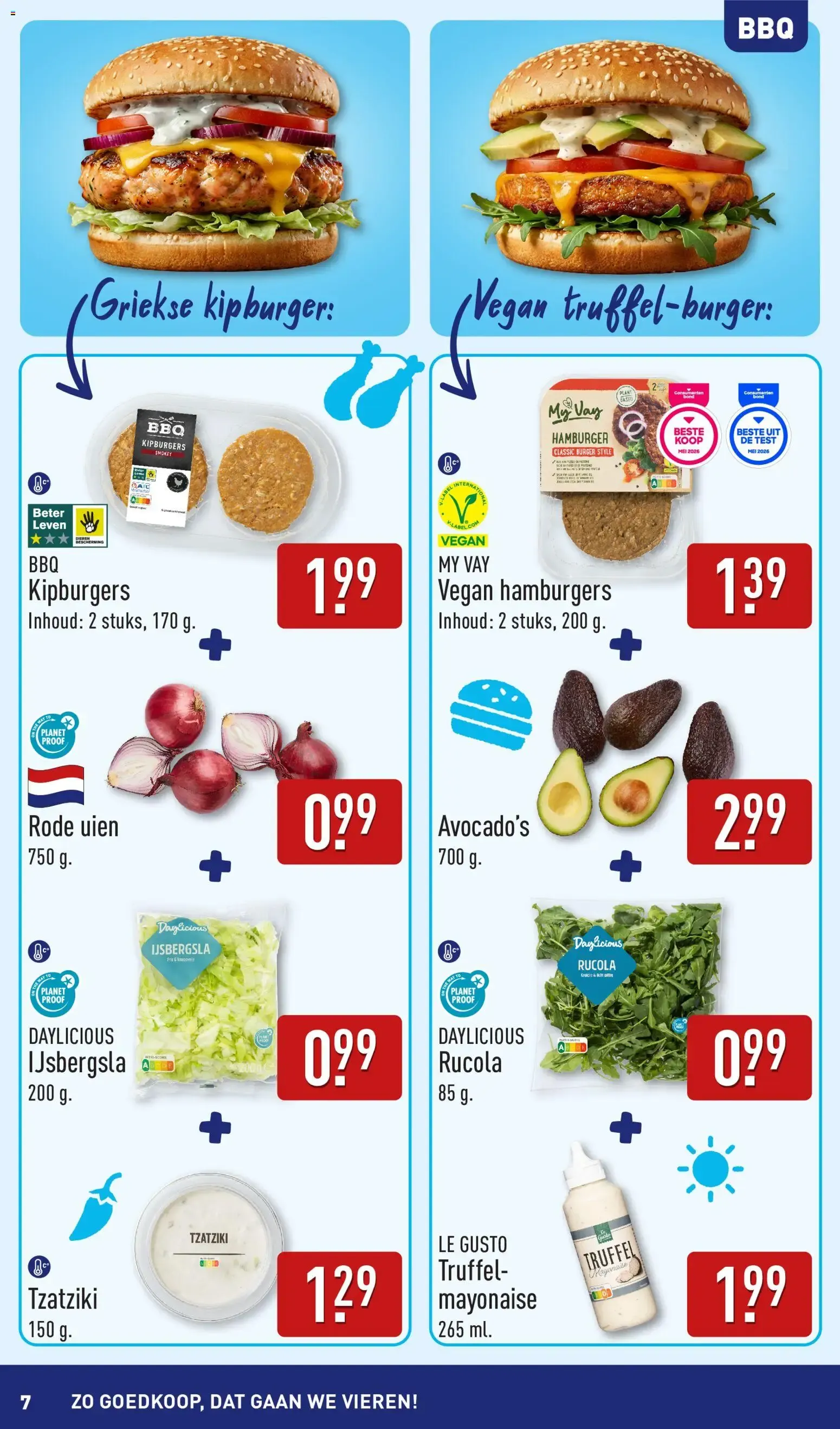 ALDI: ¡Tan Barato, Lo Celebramos! Inspiración Veraniega para BBQ. van 13 juli tot 19 juli 2026 - Folder pagina 7