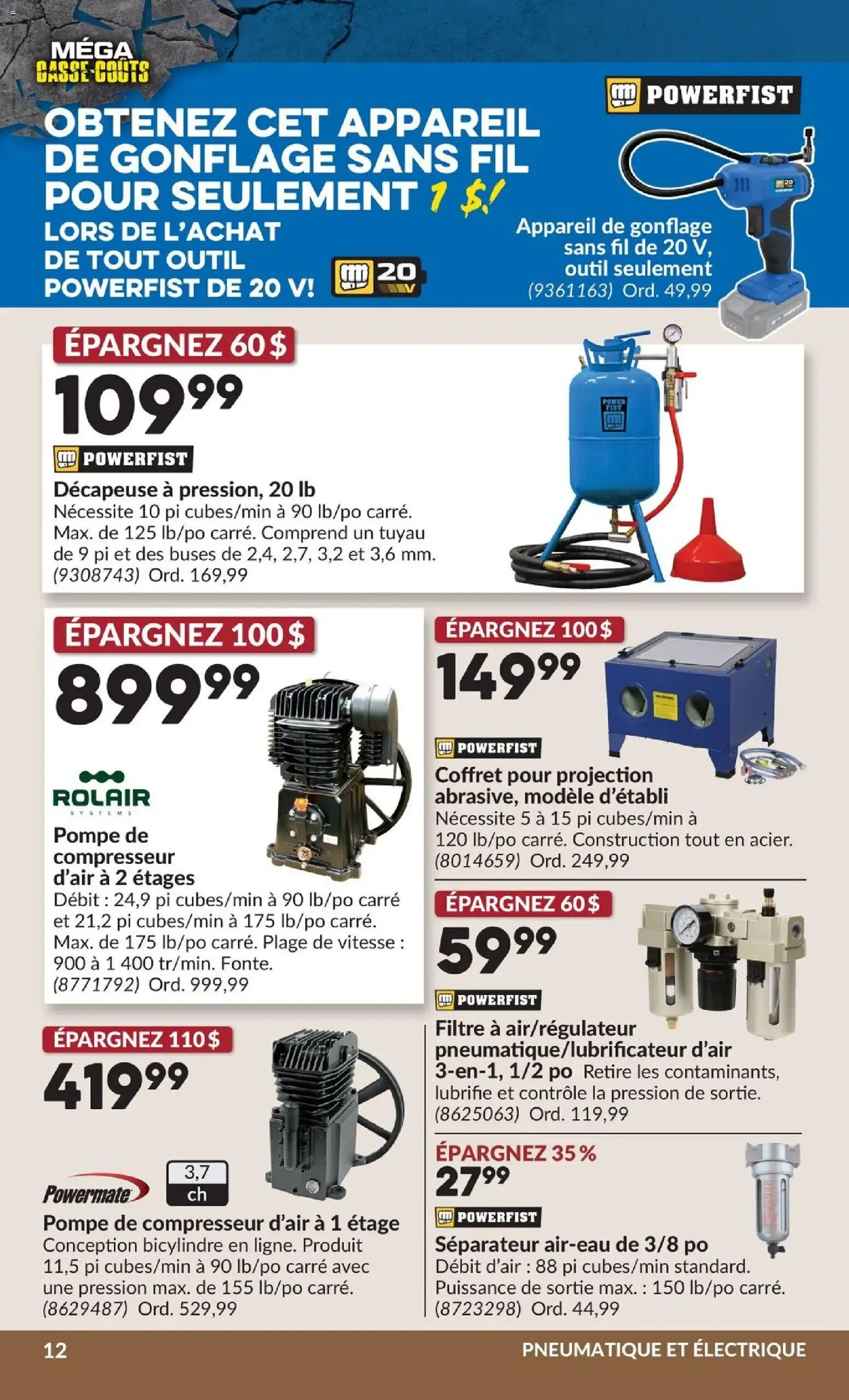 Princess Auto circulaire - 2 Semaines de Soldes ! from Sep 8, 2026 > weekly specials & deals from September 8 to September 20 2026 - flyer page 15