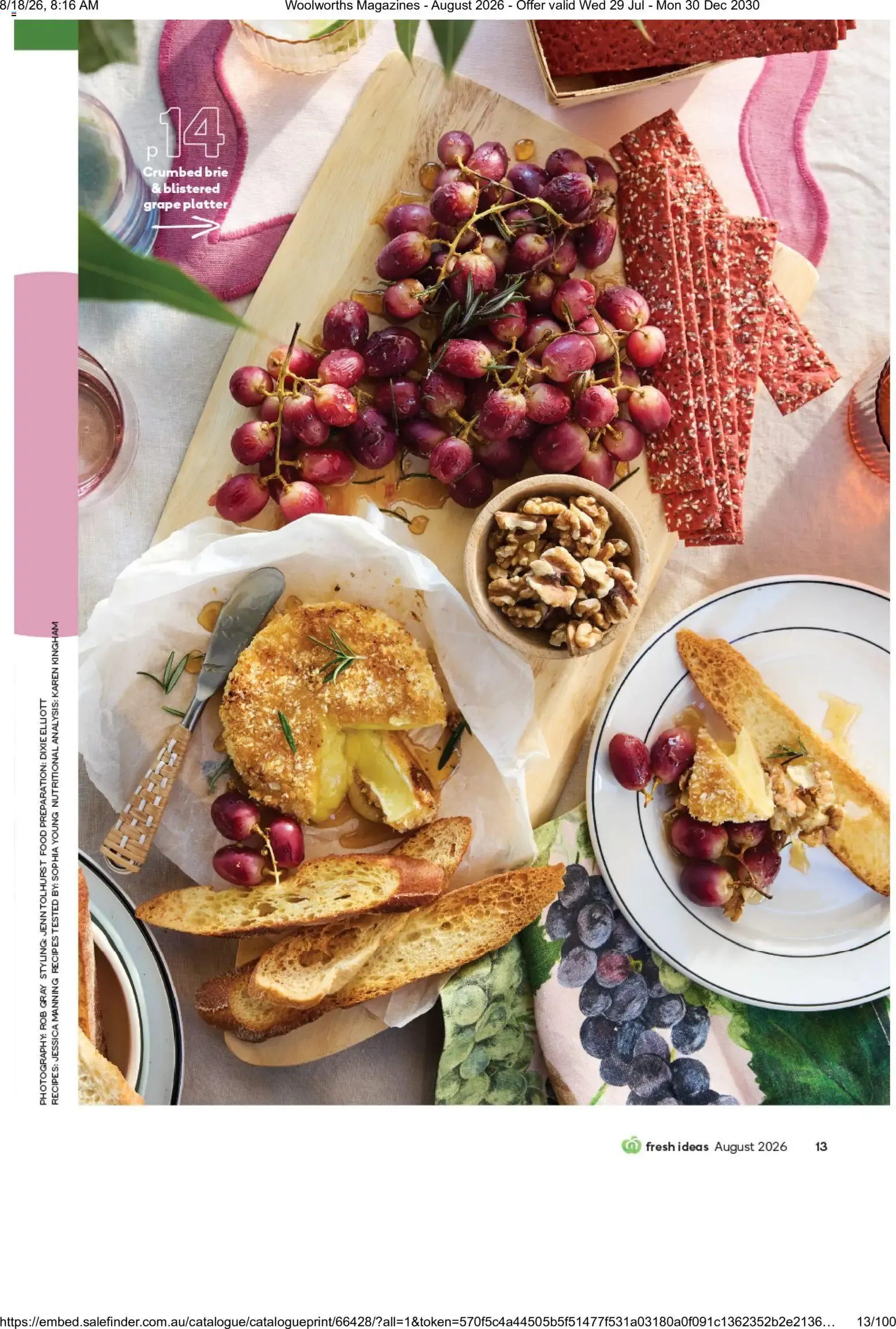 Woolworths Fresh Ideas - August 2026 - Catalogue valid from 29 July to 30 December 2030 - page 13