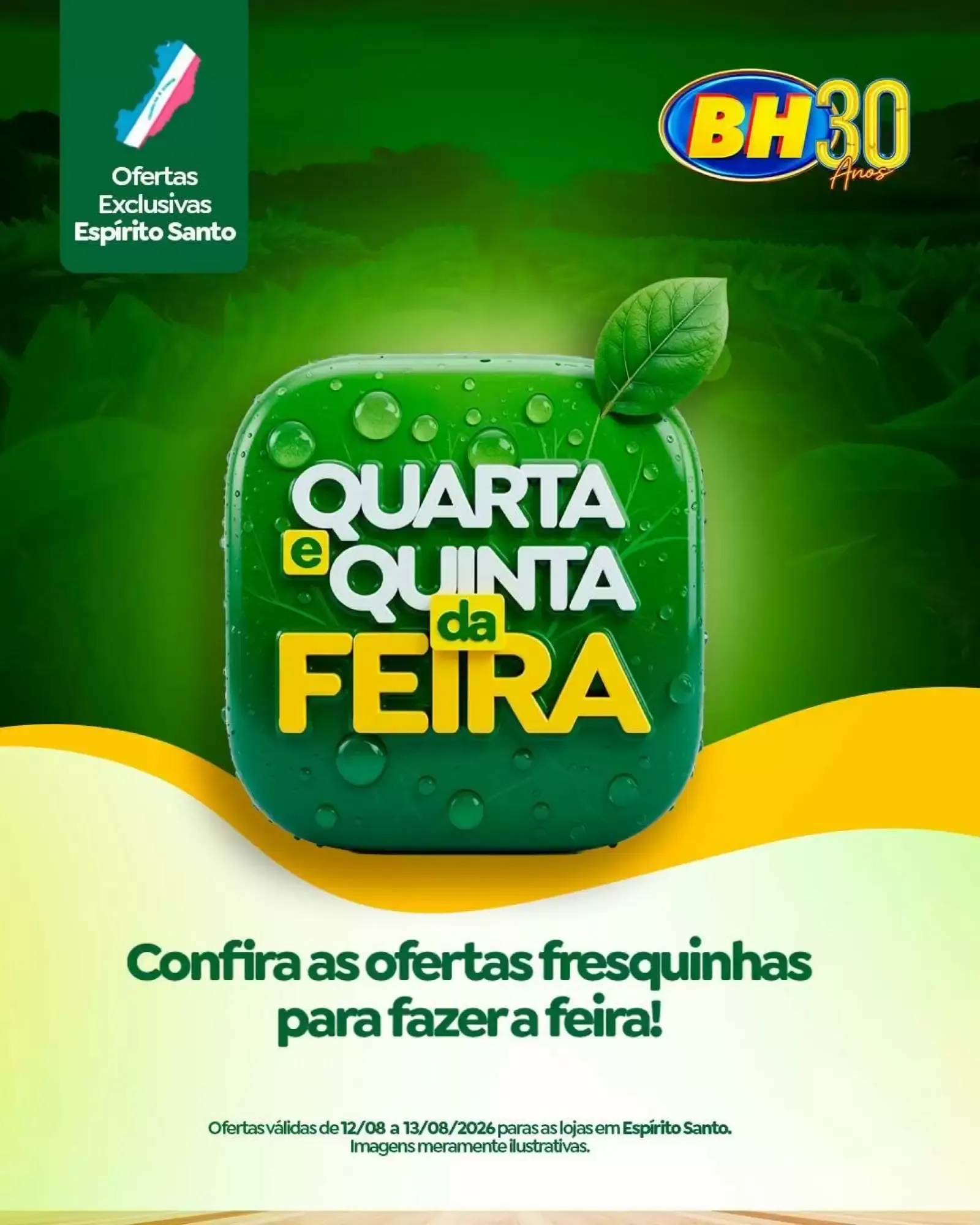 Quarta e Quinta da Feira Supermercados BH