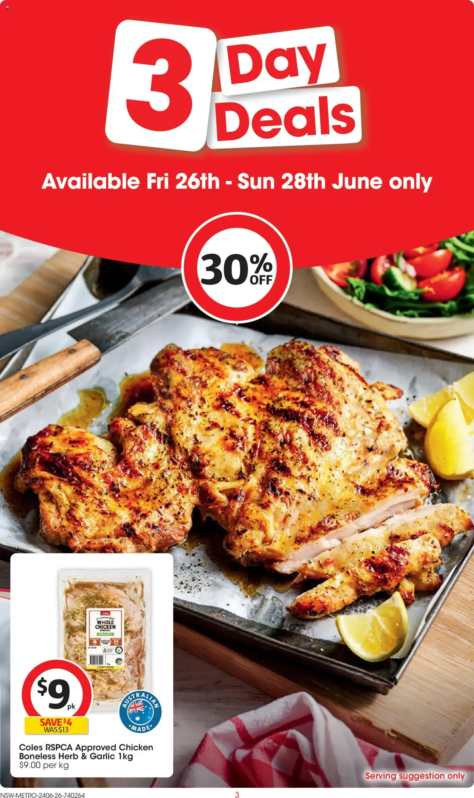 Coles catalogue valid from 24/06/2026 > Online Australia - Catalogue valid from 24 June to 30 June 2026 - page 3