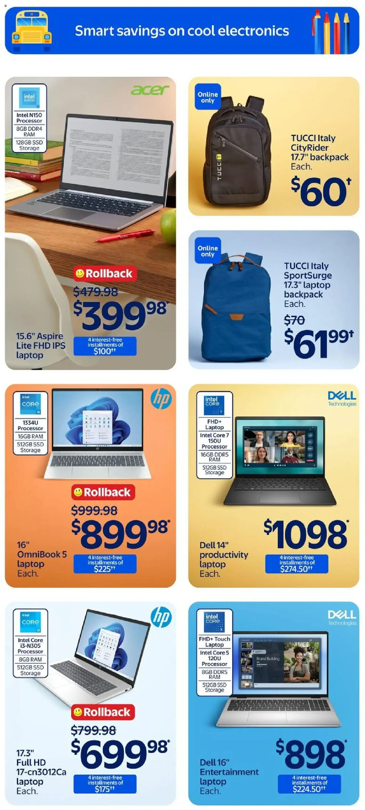 Walmart weekly flyer from Aug 13, 2026 > weekly specials & deals from August 13 to August 19 2026 - flyer page 13