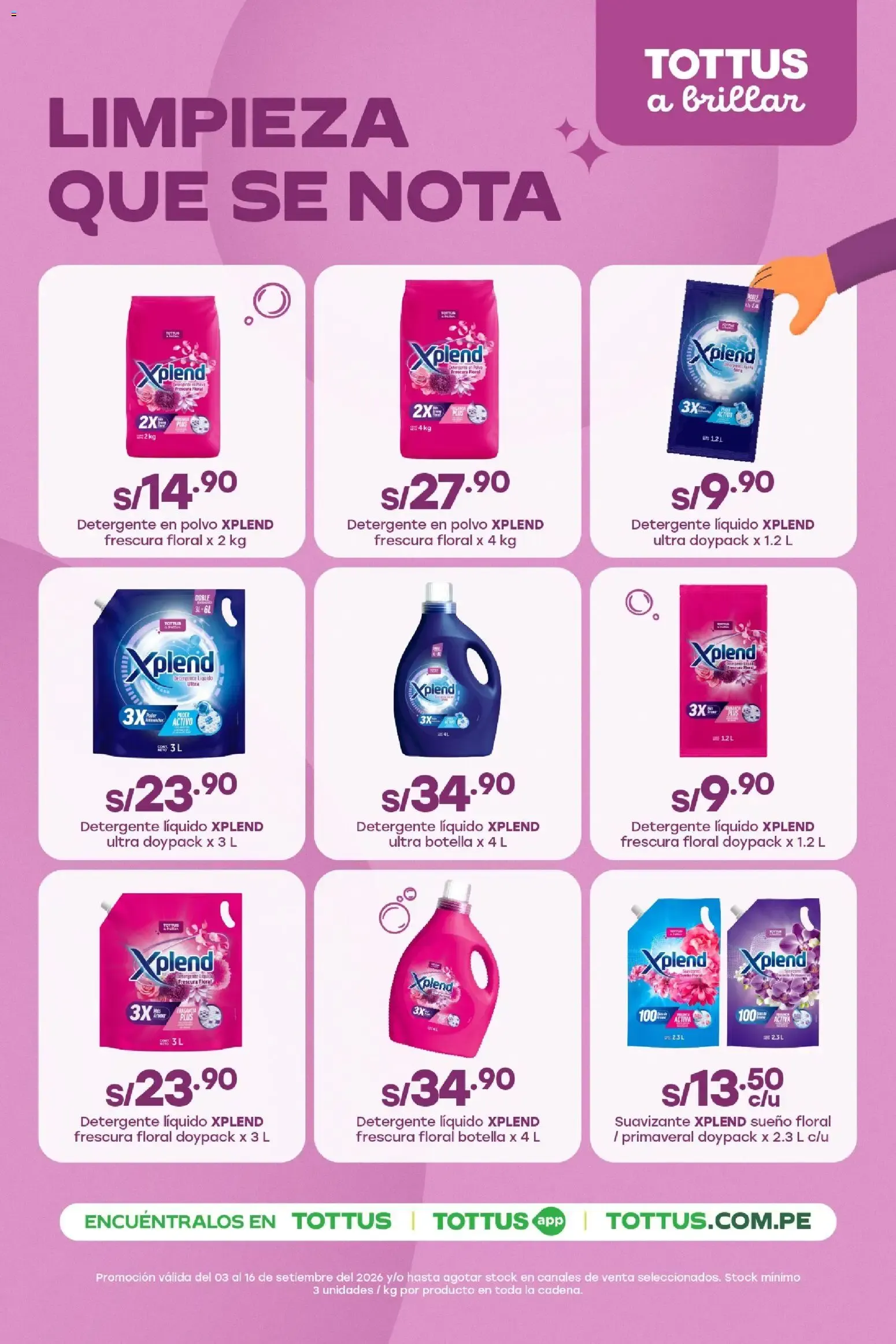 Catalogo de Productos Tottus Renovados para Sorprenderte 3 de setiembre al 16 de setiembre 2026 - Pag 16