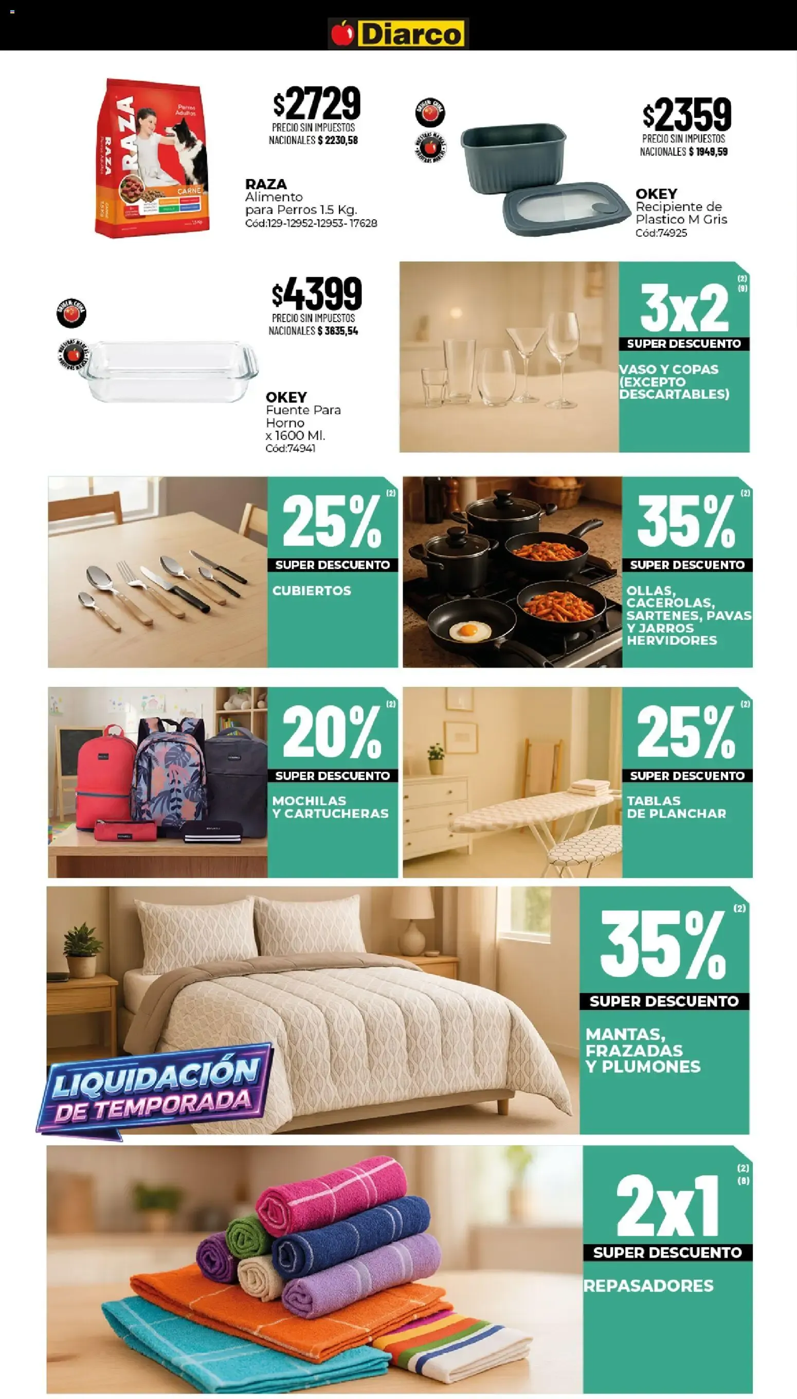 Ofertas de Diarco ofertas del 24/08 al 28/08 24 de agosto al 28 de agosto 2026 - Página 18 del catálogo
