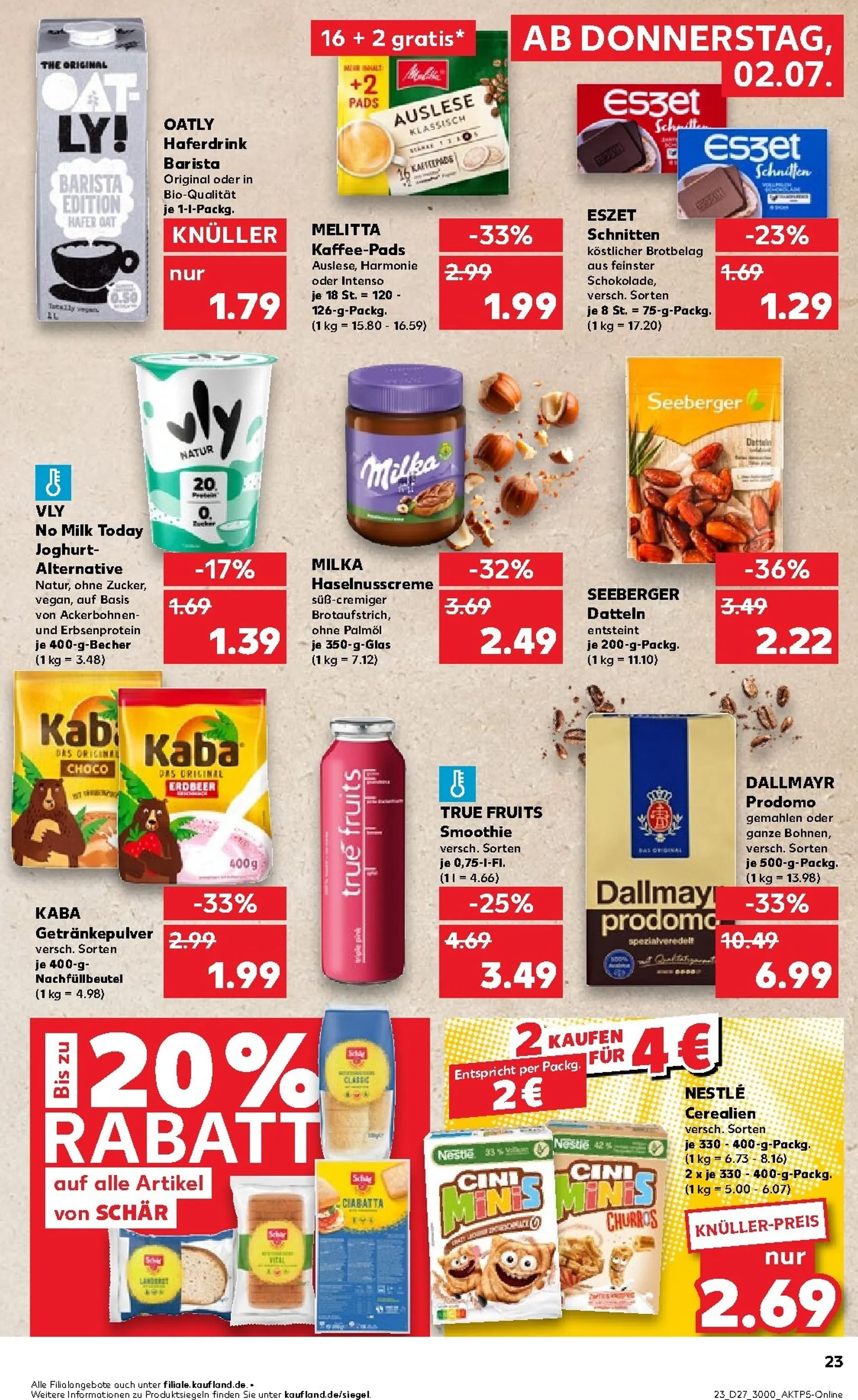 Kaufland Prospekt nächste Woche – von Donnerstag 02.07.2026 bis Mittwoch 08.07.2026 von 2. Juli bis 8. Juli 2026 - Prospekt seite 24