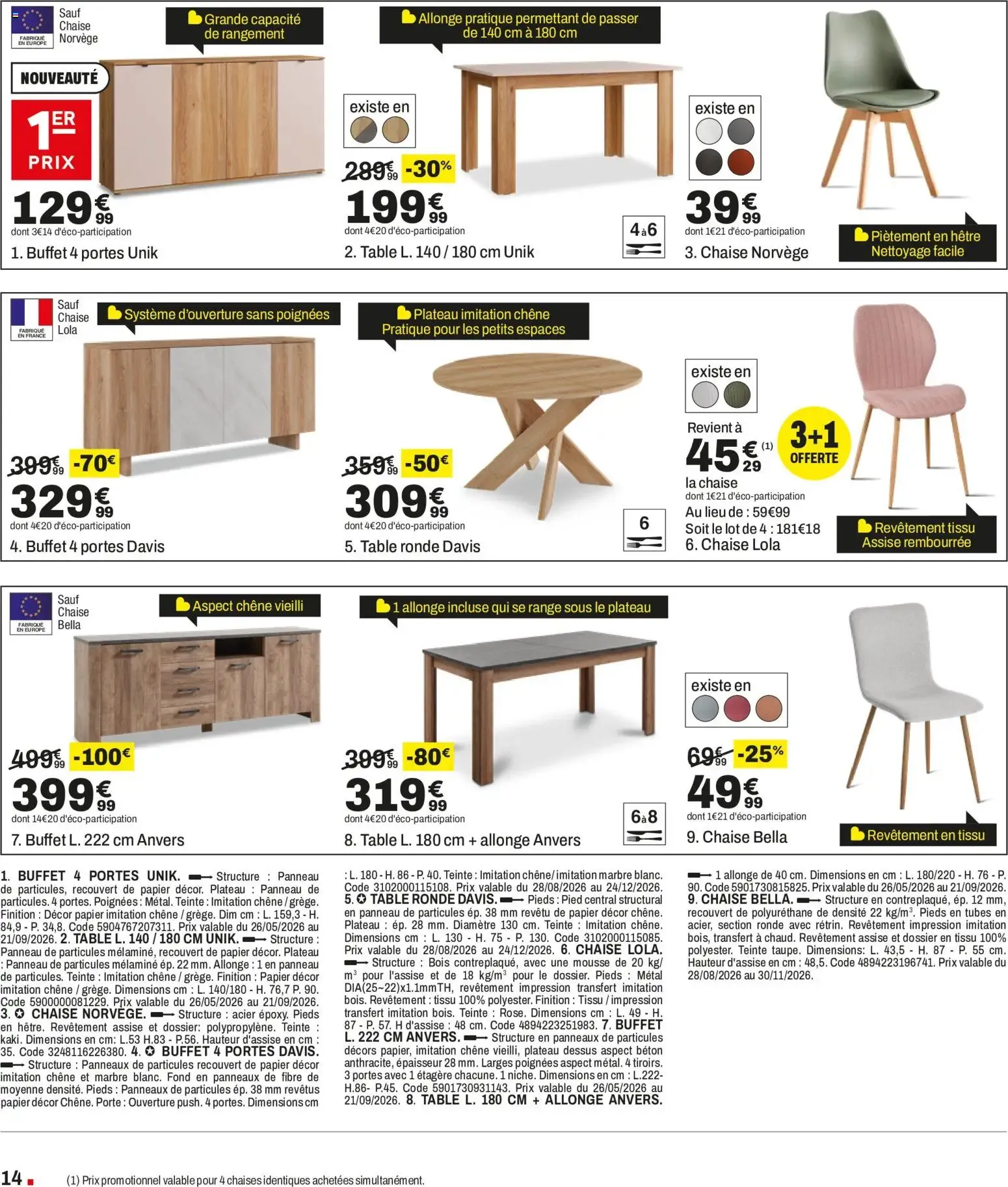 BUT Grand Destockage de Rentrée du 28 août au 21 septembre 2026 - Catalogue page 14