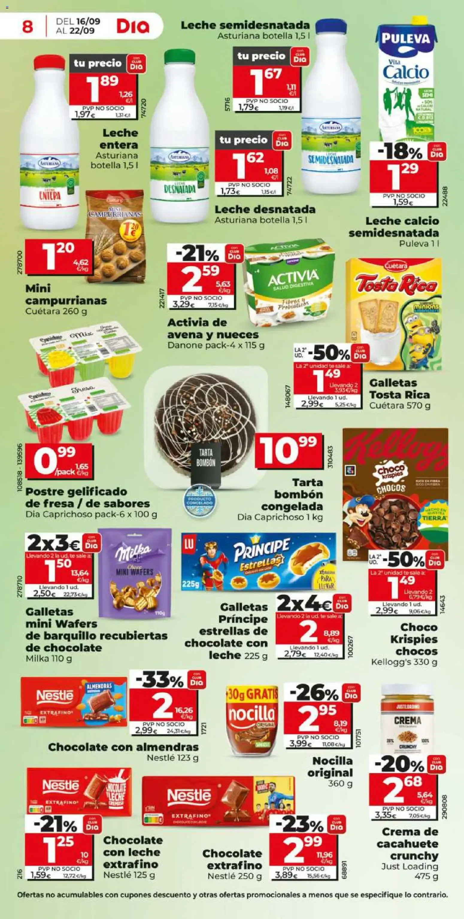 Catálogo de Folleto de ofertas Dia 16 de septiembre al 22 de septiembre 2026 - Página 8