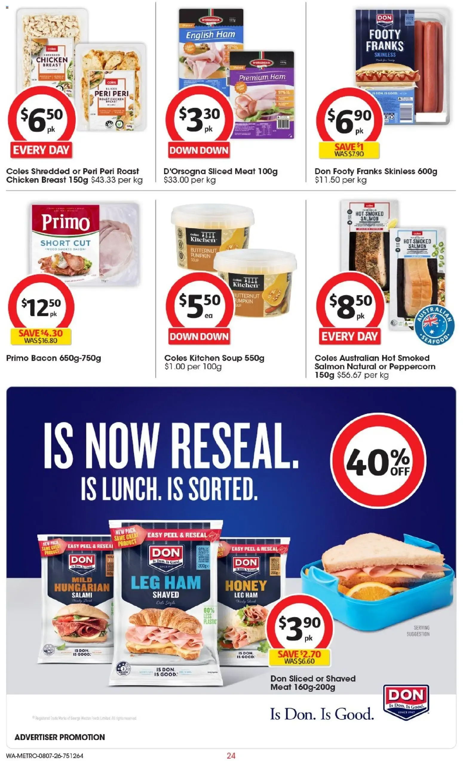 Coles catalogue valid from 08/07/2026 > Online Australia - Catalogue valid from 8 July to 14 July 2026 - page 24