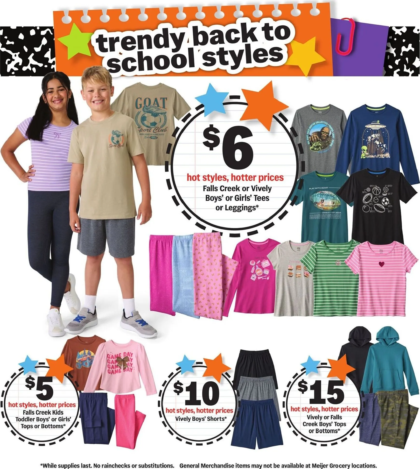 Weekly ad Future Meijer - School deals under $1 flyer valid from Wednesday 08/26/2026 to Tuesday 09/08/2026 from August 26 to September 8 2026 - Page 5