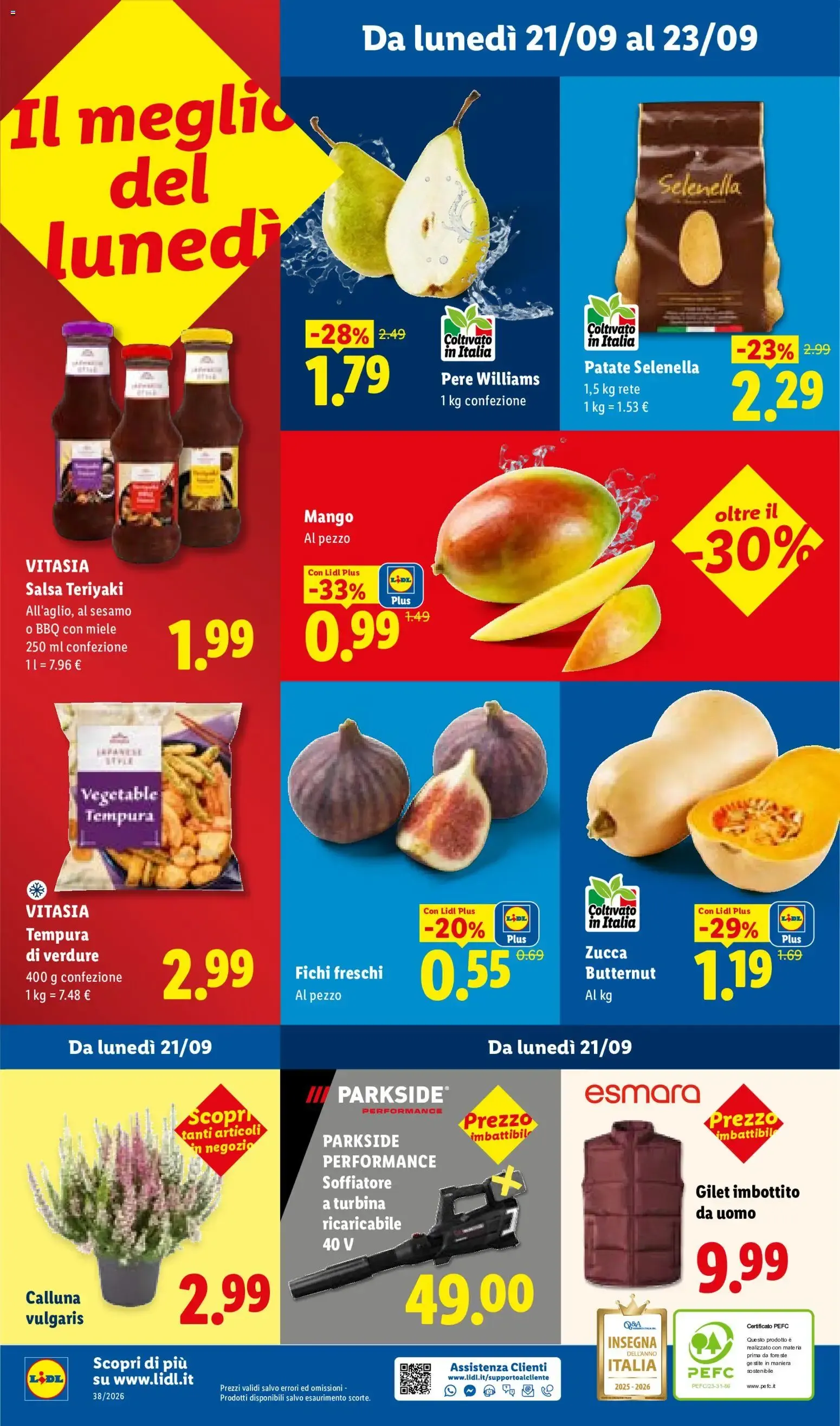 Lidl XXL Grande formato, grande convenienza y Mega Offerte da 17 settembre a 23 settembre di 2026 - Pagina del volantino 51