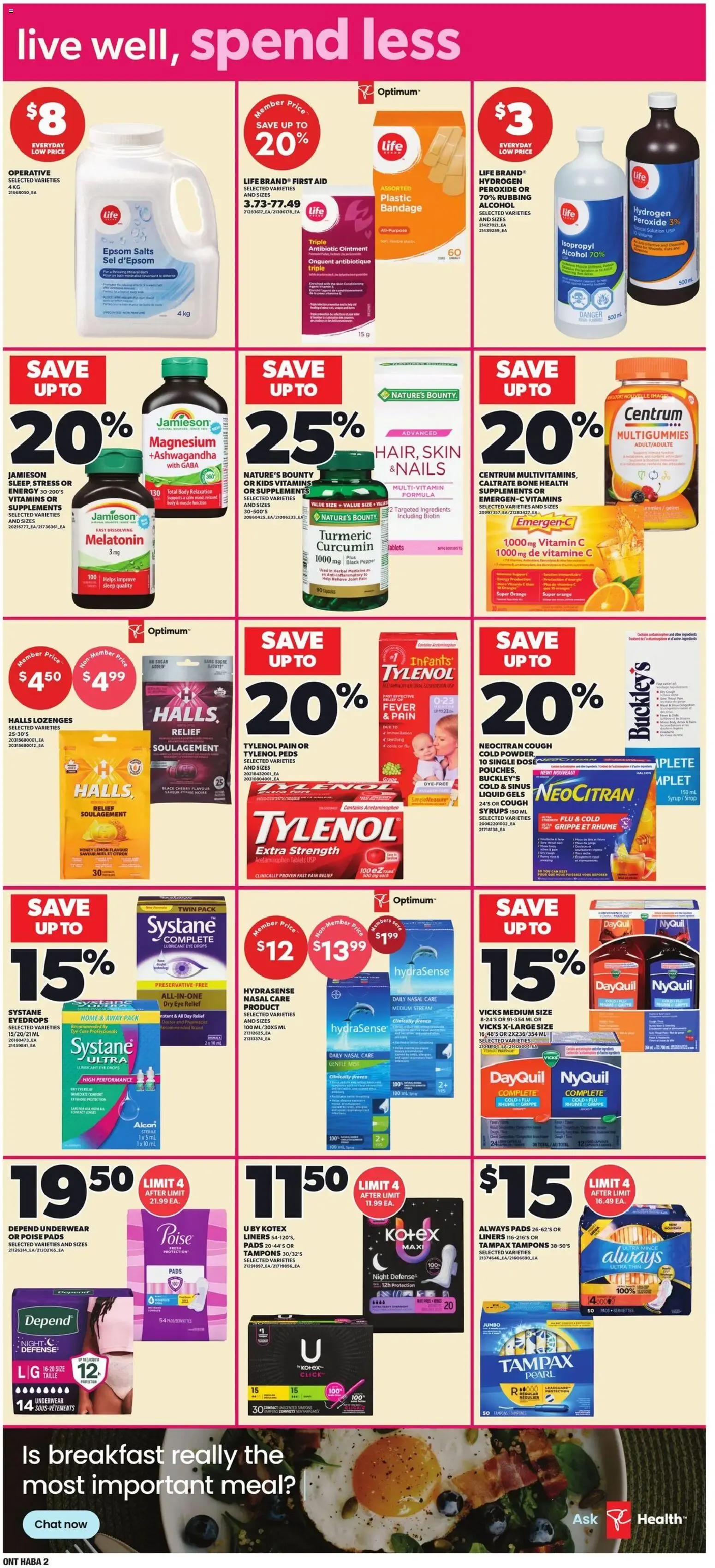Zehrs weekly flyer / circulaire from Oct 15, 2026 > weekly specials & deals from October 15 to October 21 2026 - flyer page 14