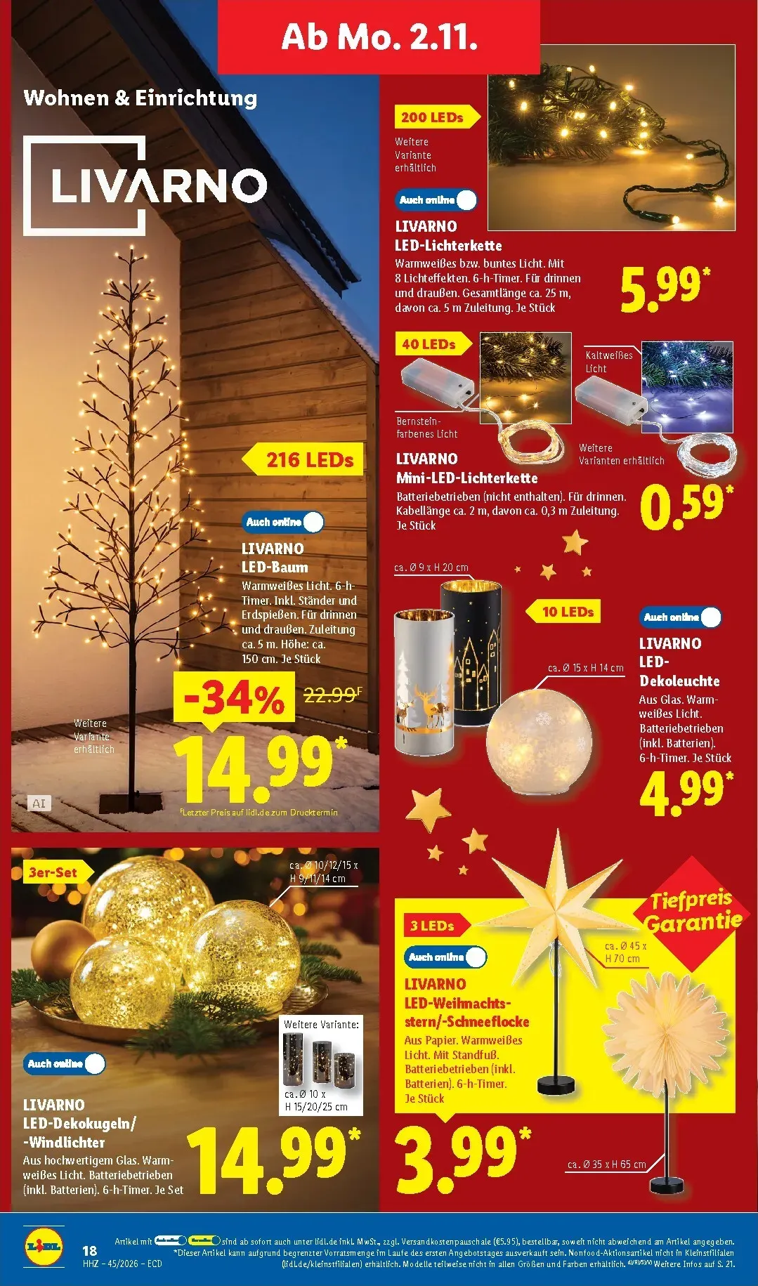Lidl - Nonfood Prospekt nächste Woche – von Montag 02.11.2026 bis Samstag 07.11.2026 von 2. November bis 7. November 2026 - Prospekt seite 6