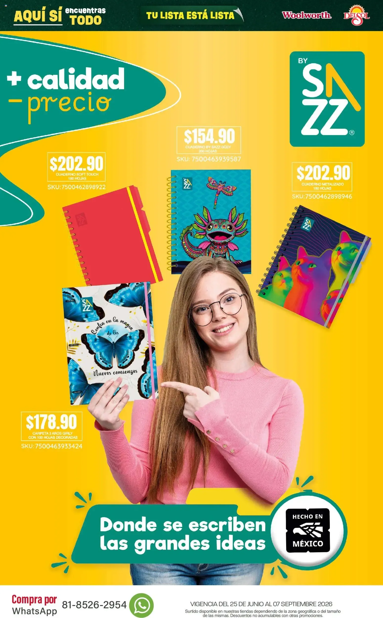 Catálogo de Del Sol y Woolworth catálogo Back To School (25/06/2026 - 07/09/2026) - catálogo en línea 25 de junio al 7 de septiembre 2026 - Pagina 28