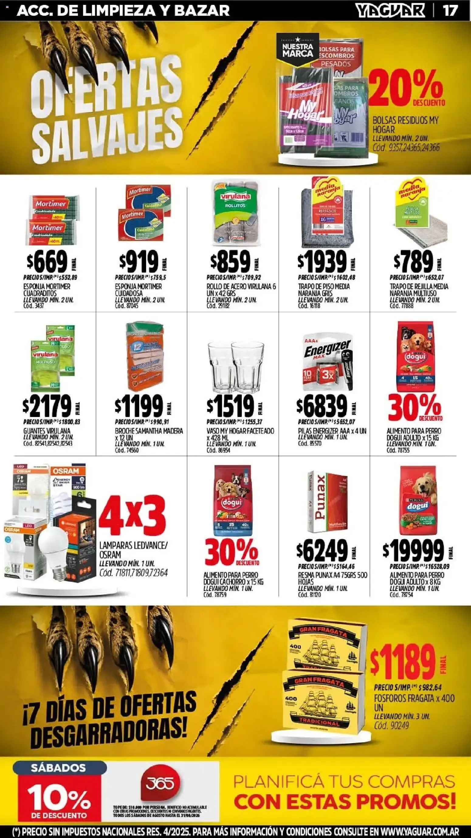 Ofertas de Yaguar - Oferta Semanal General Roca del 03/08/2026 - 08/08/2026 3 de agosto al 8 de agosto 2026 - Página 19 del catálogo