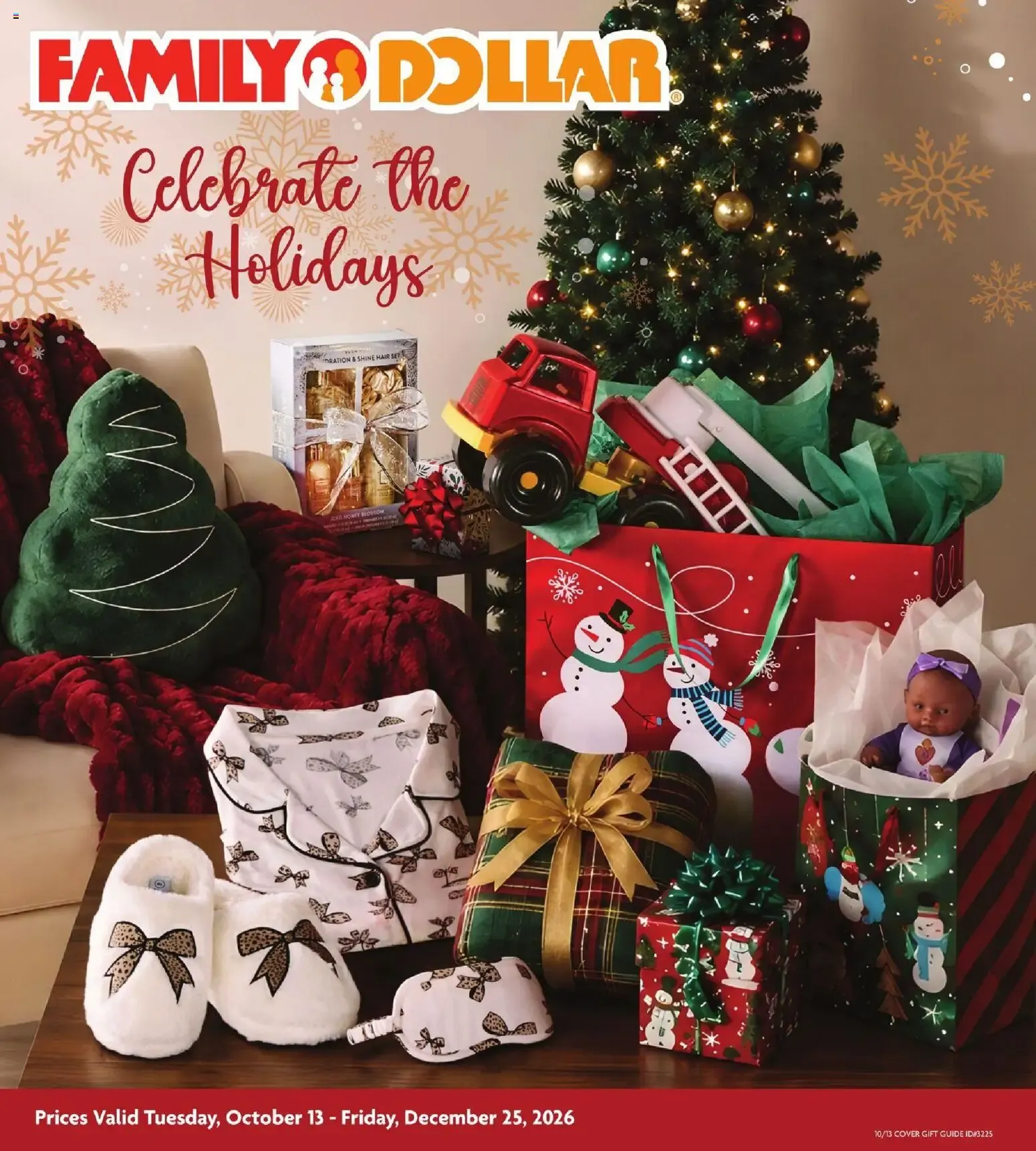 Family Dollar Holidays Ad (10/13 - 12/25 2026) - Flyer