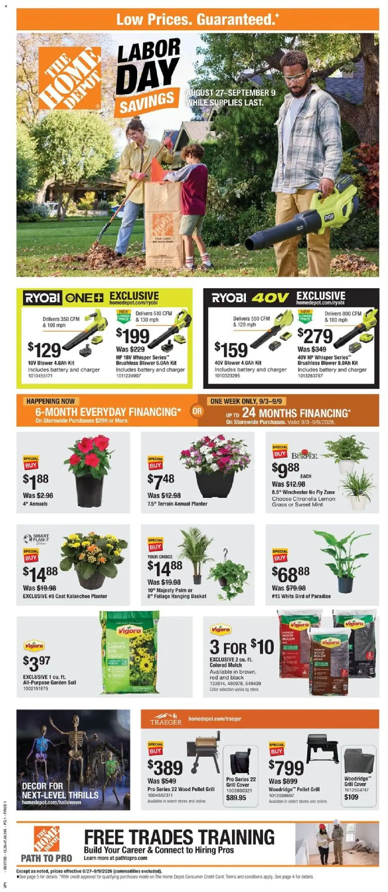 Home Depot Weekly Ad from 08/27/2026 - Flyer