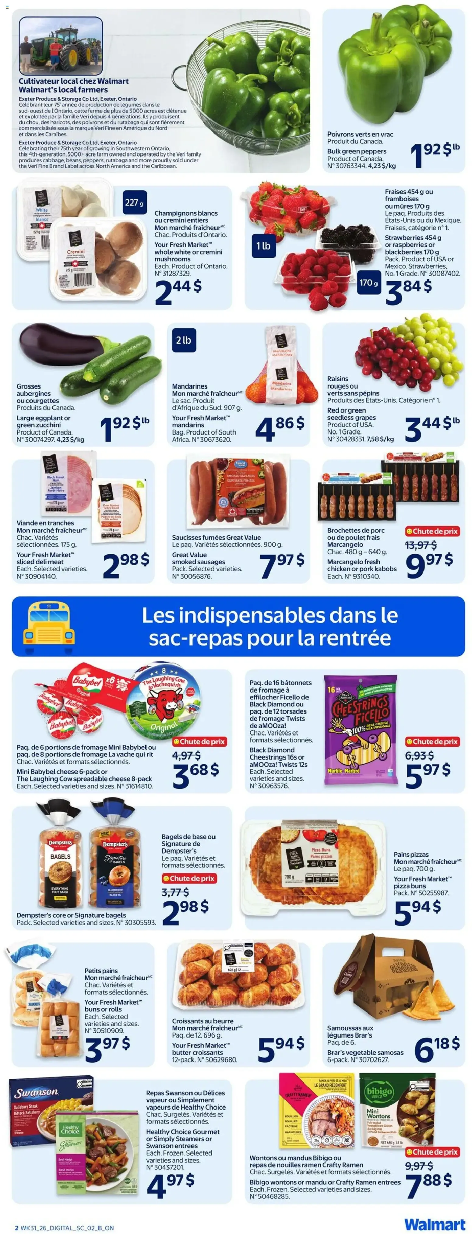 Walmart: Économisez plus. Vivez mieux. y La rentrée des classes. from August 27 to September 2 2026 - flyer page 6