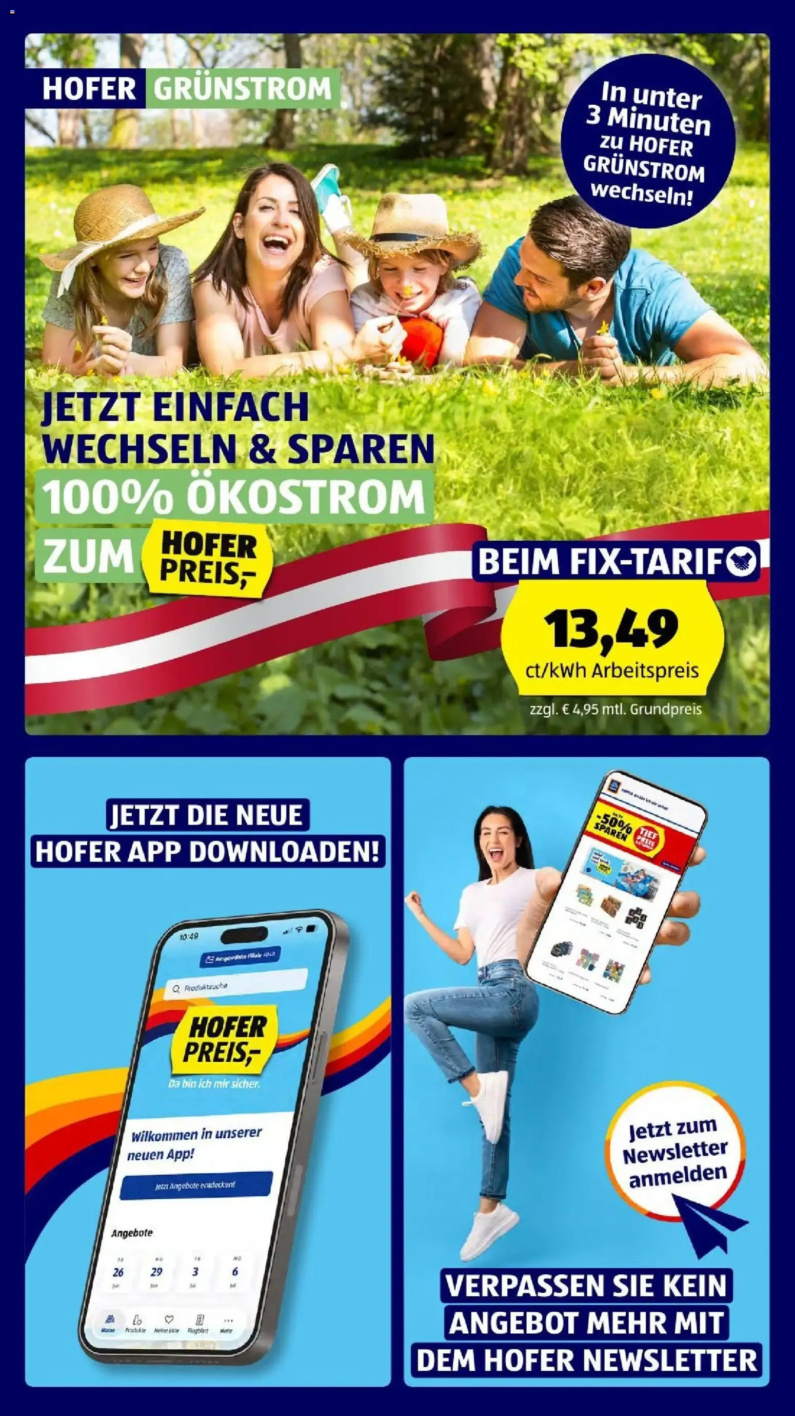 Hofer Flugblatt ab 31.07. - Angebote, Aktionen von 31. Juli bis 6. August 2026 - Flugblätt seite 3