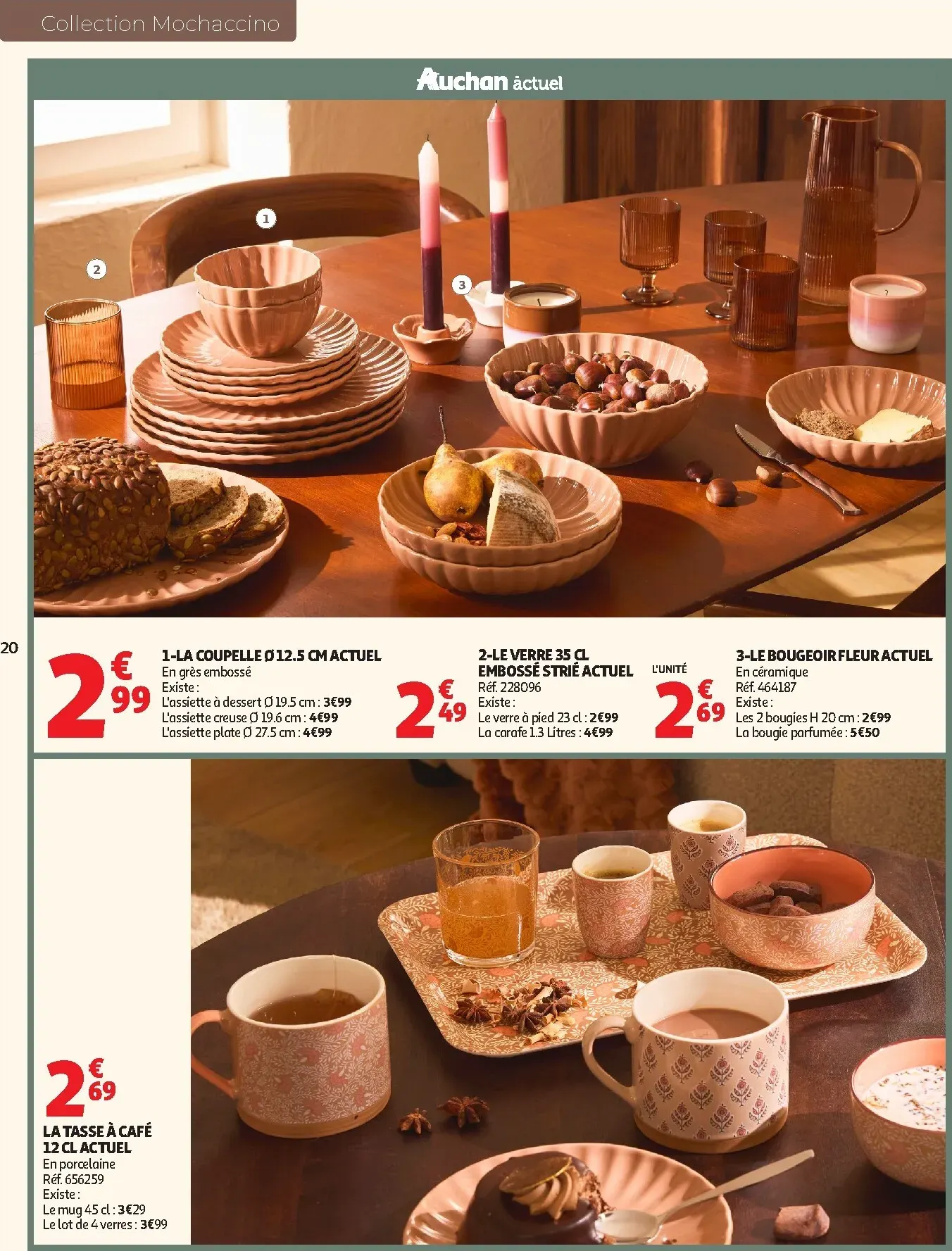 Current Auchan - Inspiration déco leaflet valid from du mardi 01/09/2026 to du dimanche 01/11/2026 du 1 septembre au 1 novembre 2026 - Catalogue page 20