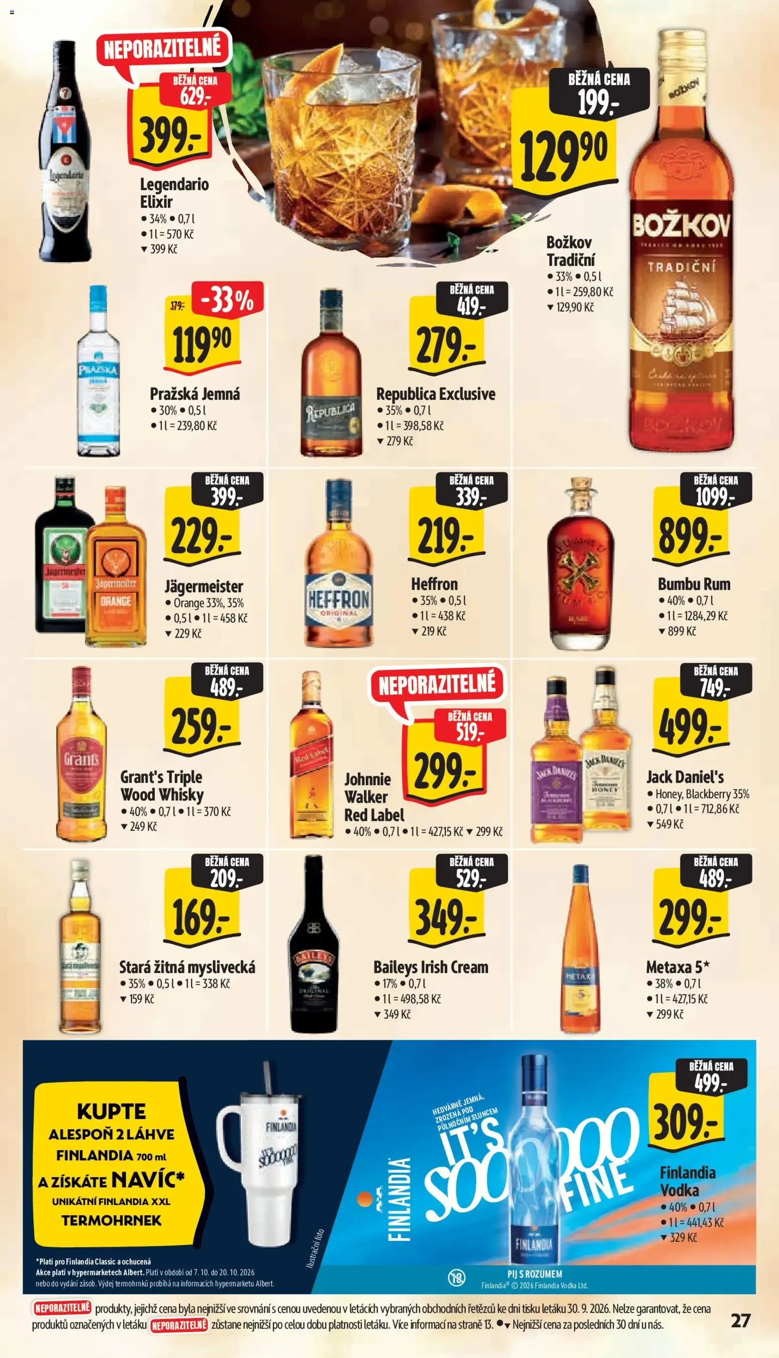 Albert leták - Hypermarket - Znojmo od 07.10.2026 - Akční leták - 7. října 13. října 2026 - Page 45