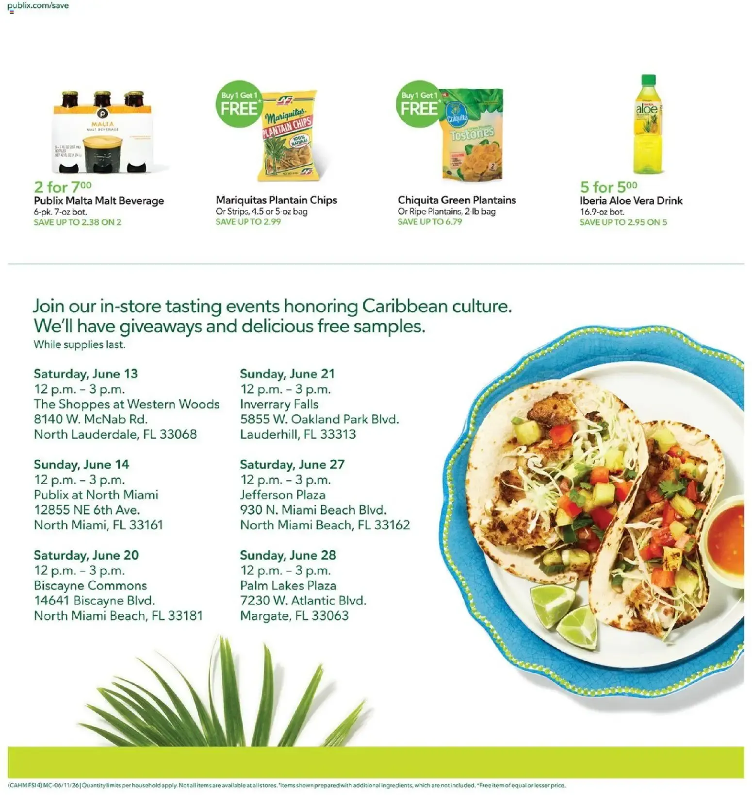 Weekly ad Publix: Flavors of the Caribbean from June 11 to June 17 2026 - Page 4