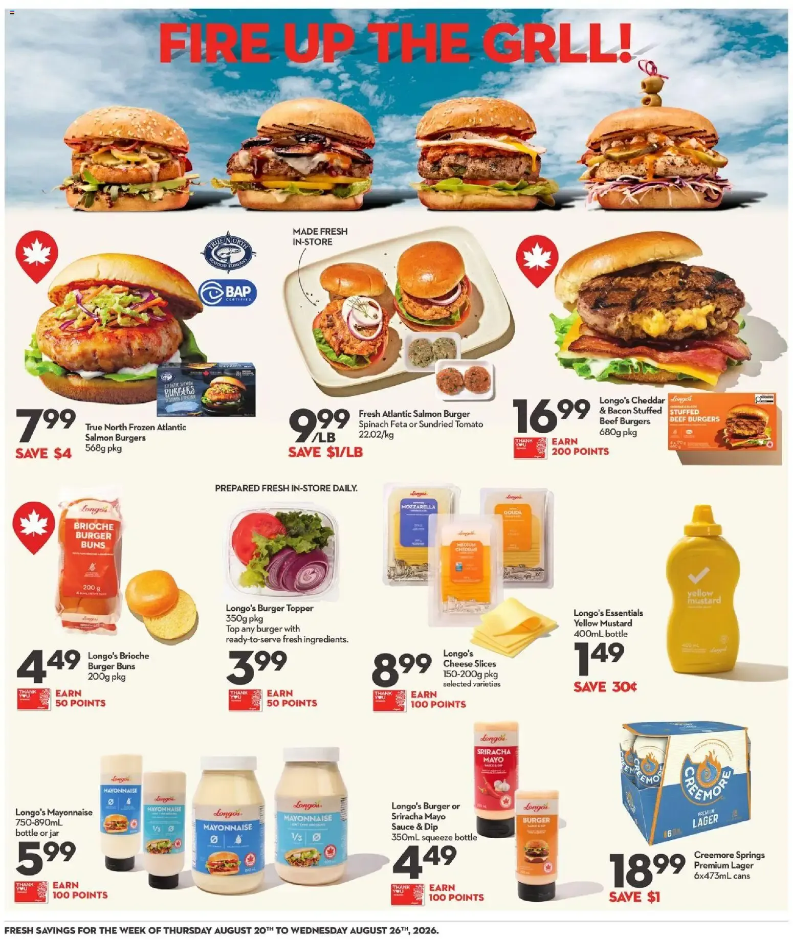 Longo's weekly flyer / circulaire from Aug 20, 2026 > weekly specials & deals from August 20 to August 26 2026 - flyer page 9
