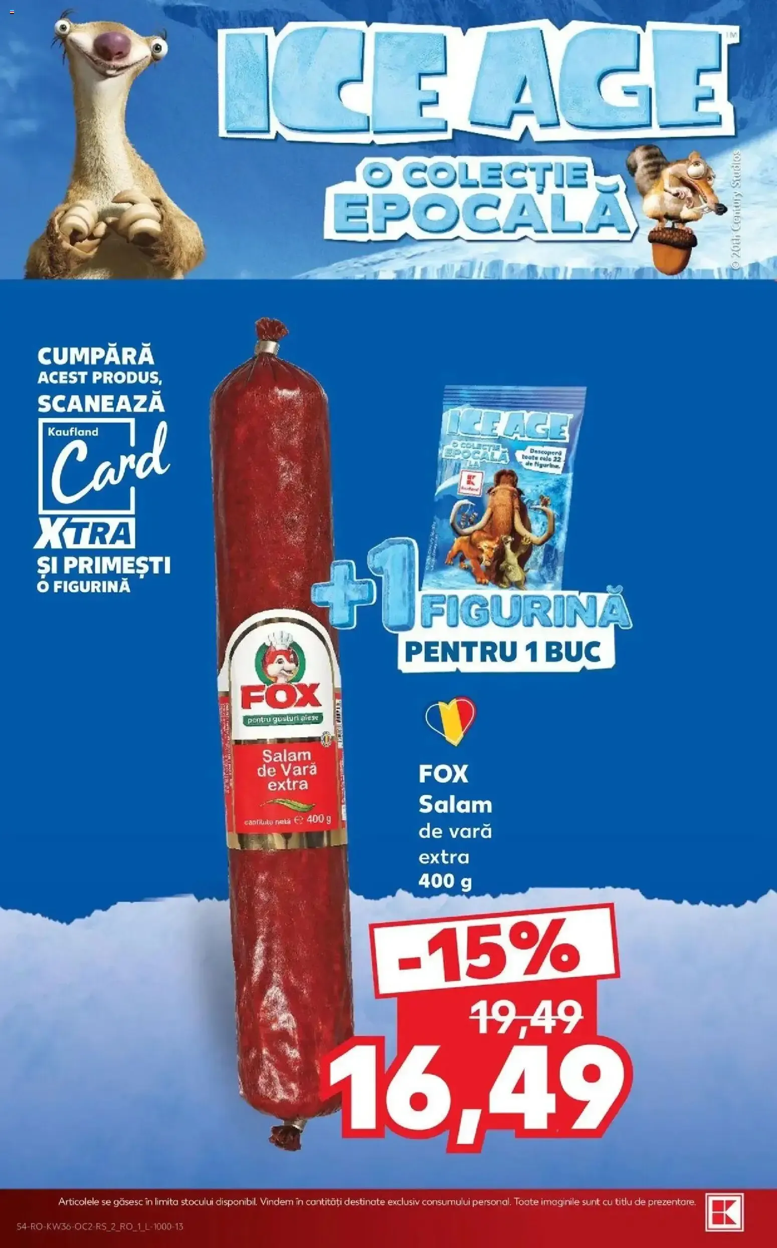 Catalog Kaufland: Ofertas y Colección Ice Age de la 2 septembrie până la 8 septembrie 2026 - Revista Pagina 4