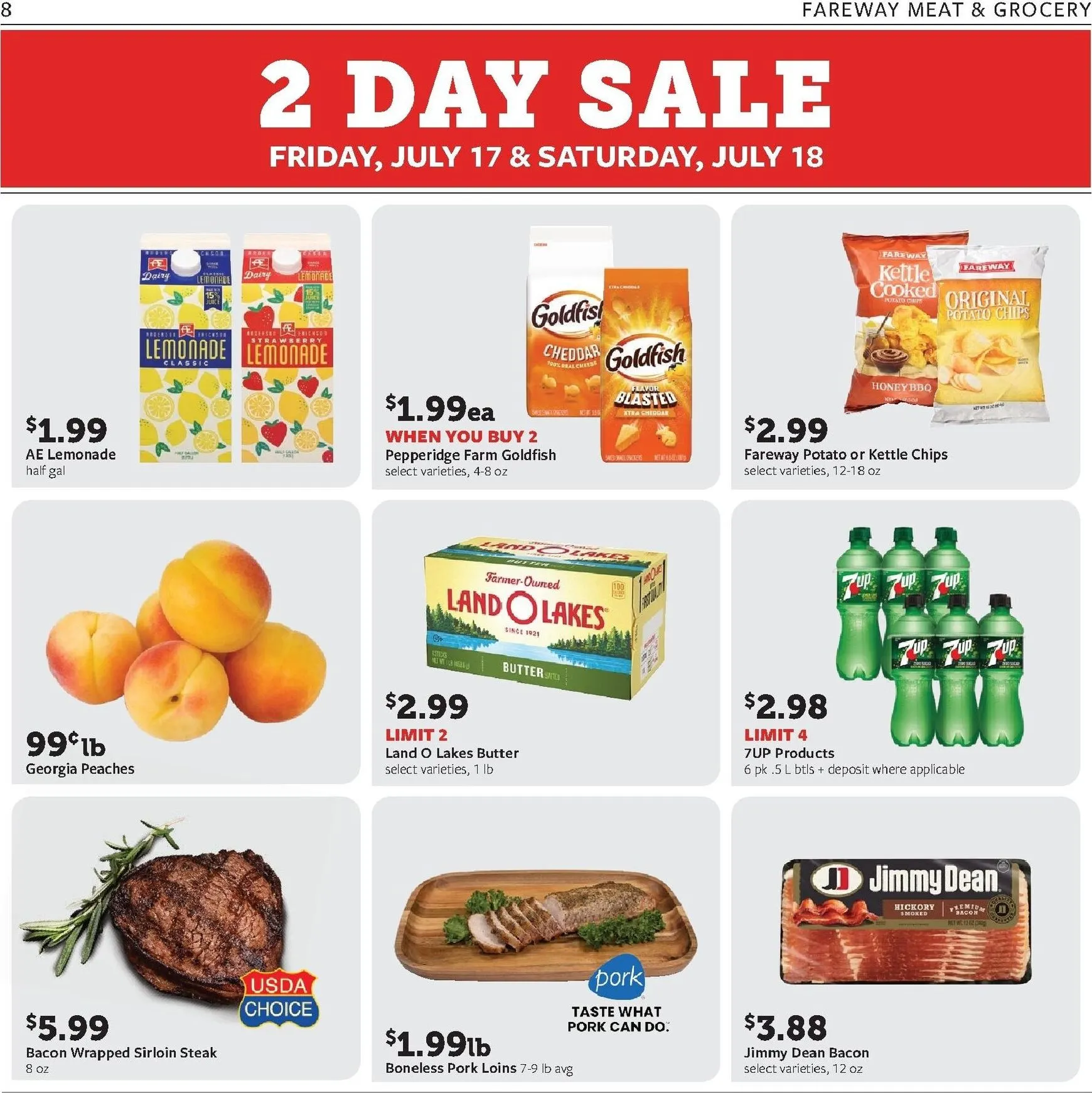Weekly ad Fareway Meat & Grocery from July 13 to July 18 2026 - Page 8