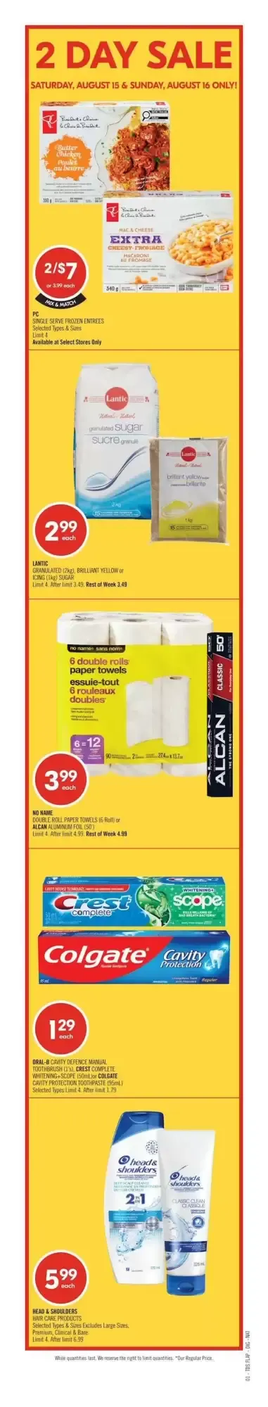 Shoppers Drug Mart flyer week 33 from August 15 to August 20 2026 - flyer page 2