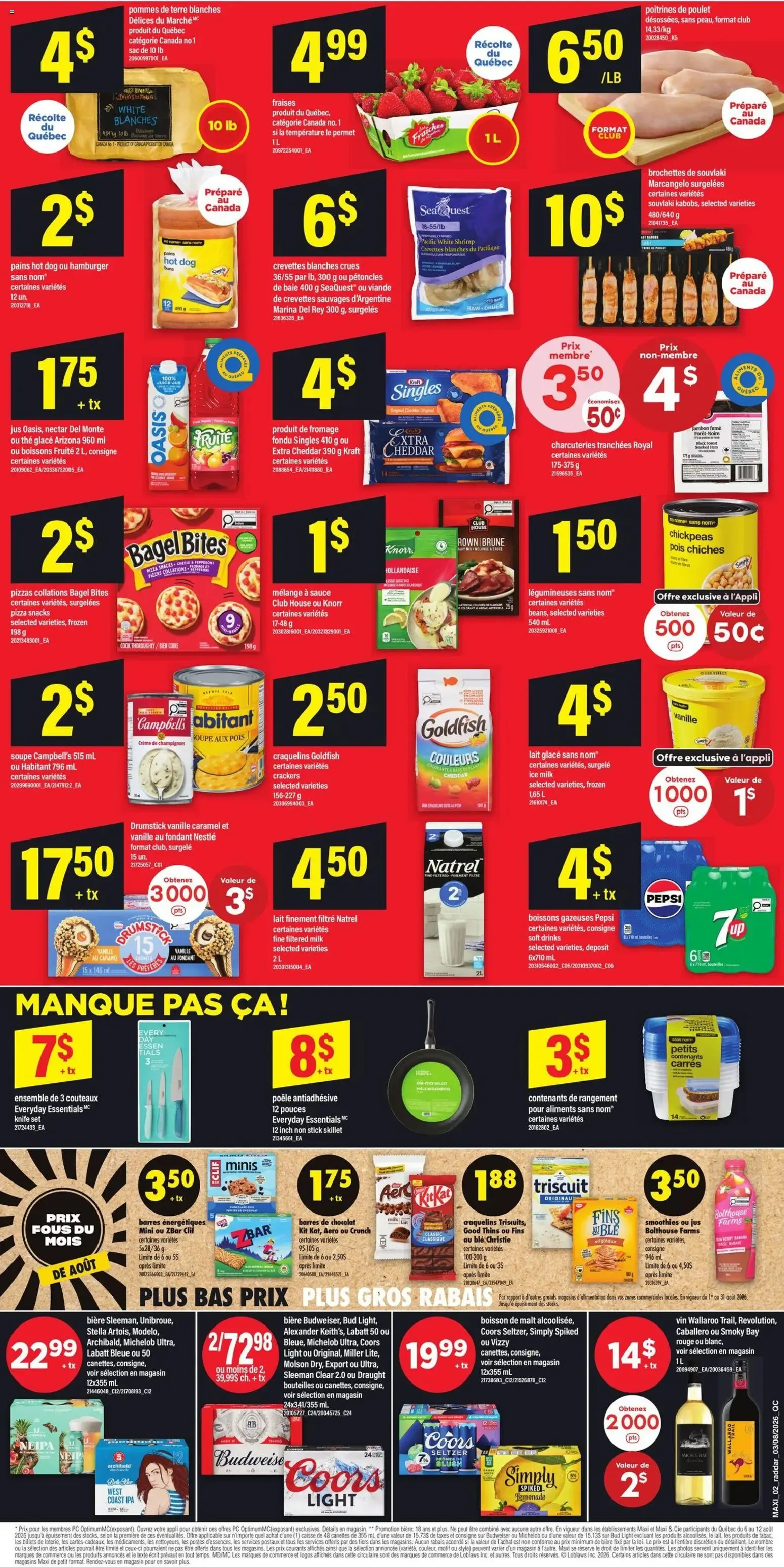 Maxi weekly flyer / circulaire from August 6 to August 12 2026 - flyer page 2