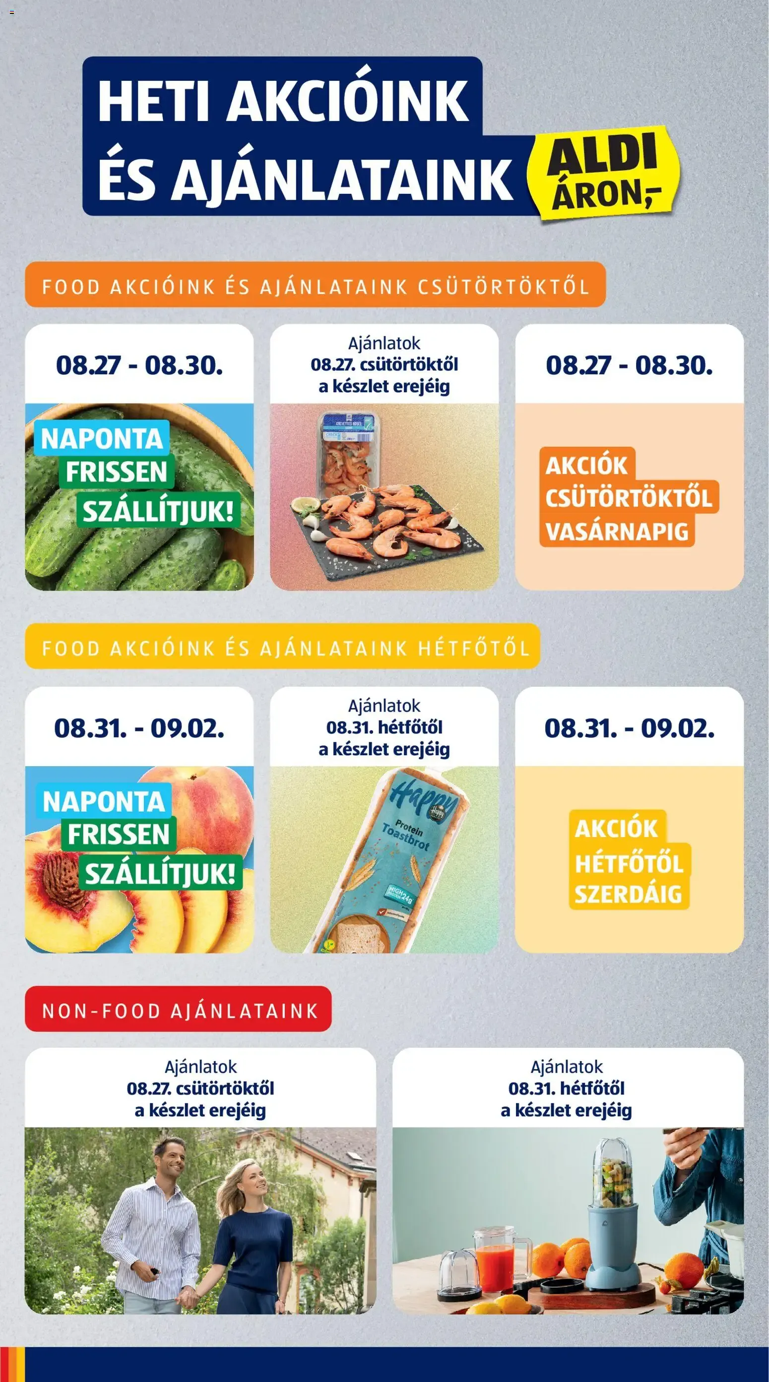 Katalógus Aldi akciós újság - 2026.08.27. -tól/töl > akció, lapozható szórólap 🛍️ augusztus 27.-tól szeptember 2.-ig 2026. - Oldal 6