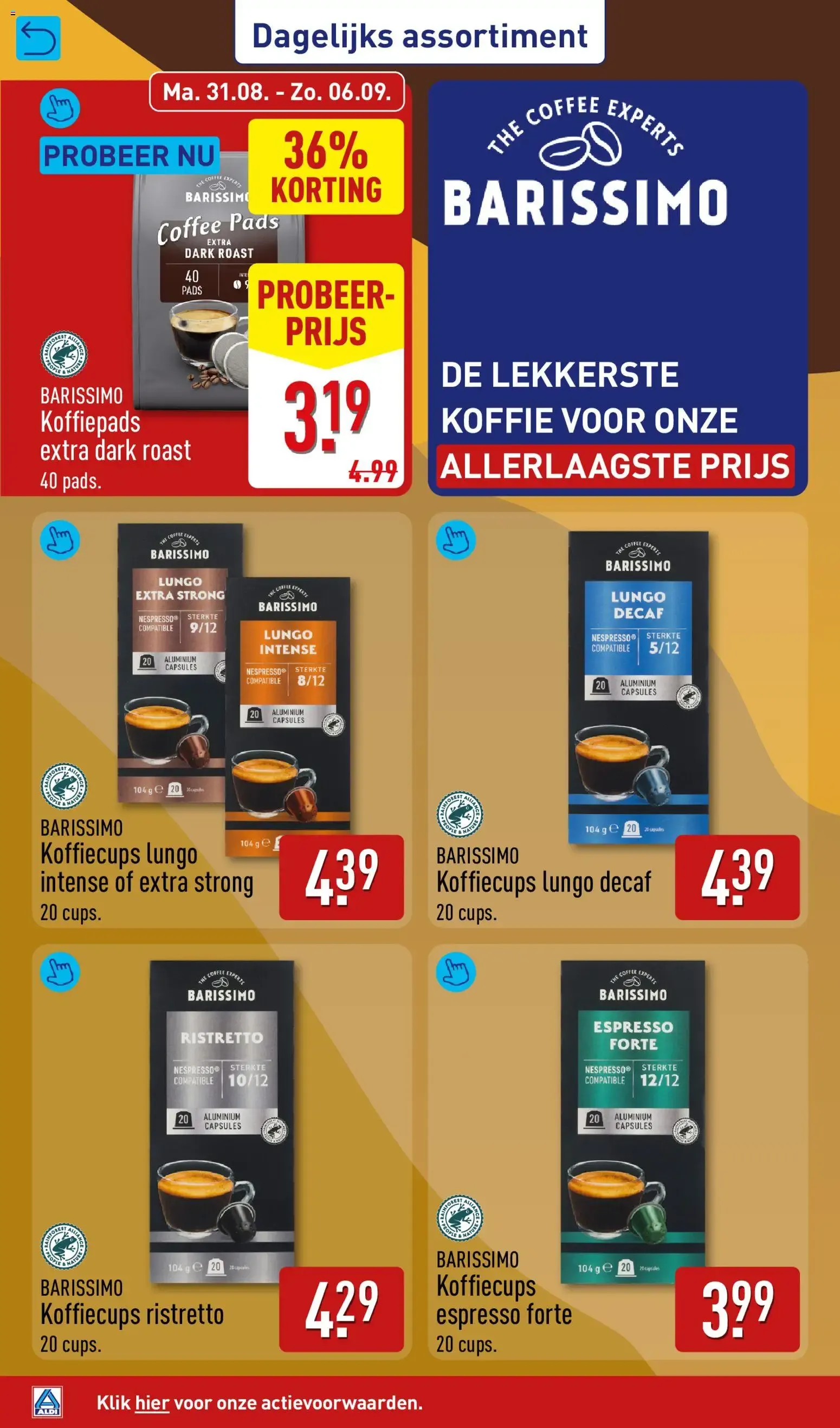 Aldi Fans van Voordeel van 31 augustus tot 6 september 2026 - Folder pagina 42