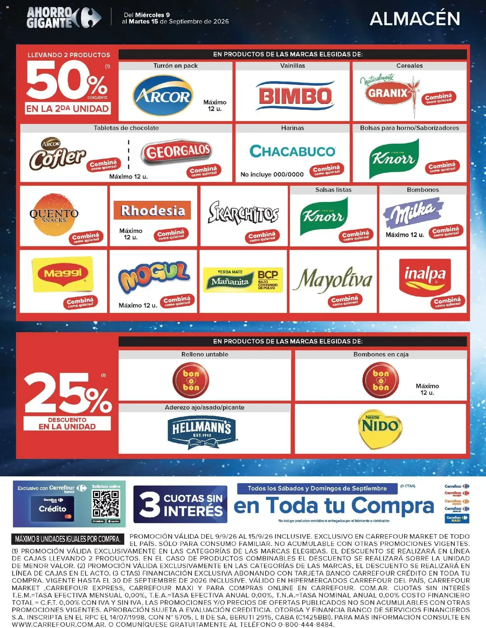 Ofertas de Carrefour Market catálogo del 09/09/2026 - 15/09/2026 9 de septiembre al 15 de septiembre 2026 - Página 6 del catálogo