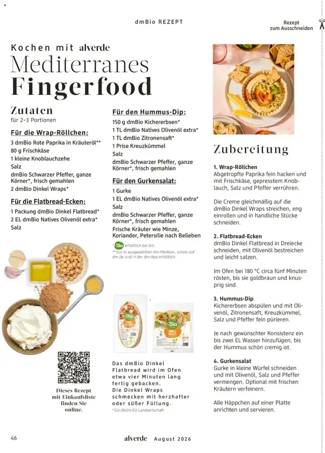 dm Magazin alverde - Will Kinder stark machen von 1. August bis 31. August 2026 - Prospekt seite 46