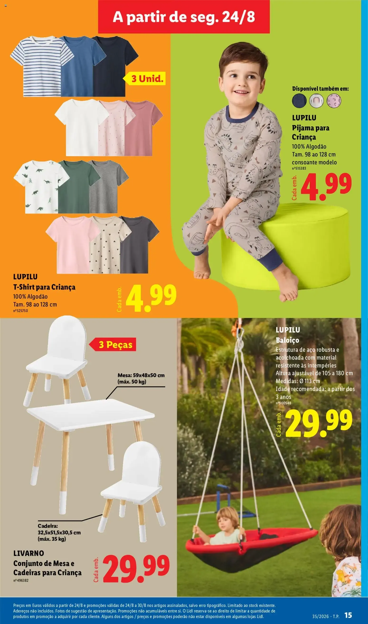 Folheto Lidl Novidades » de 24/08/2026 - 30/08/2026 de 24 de agosto até 30 de agosto 2026 - Pagina 15