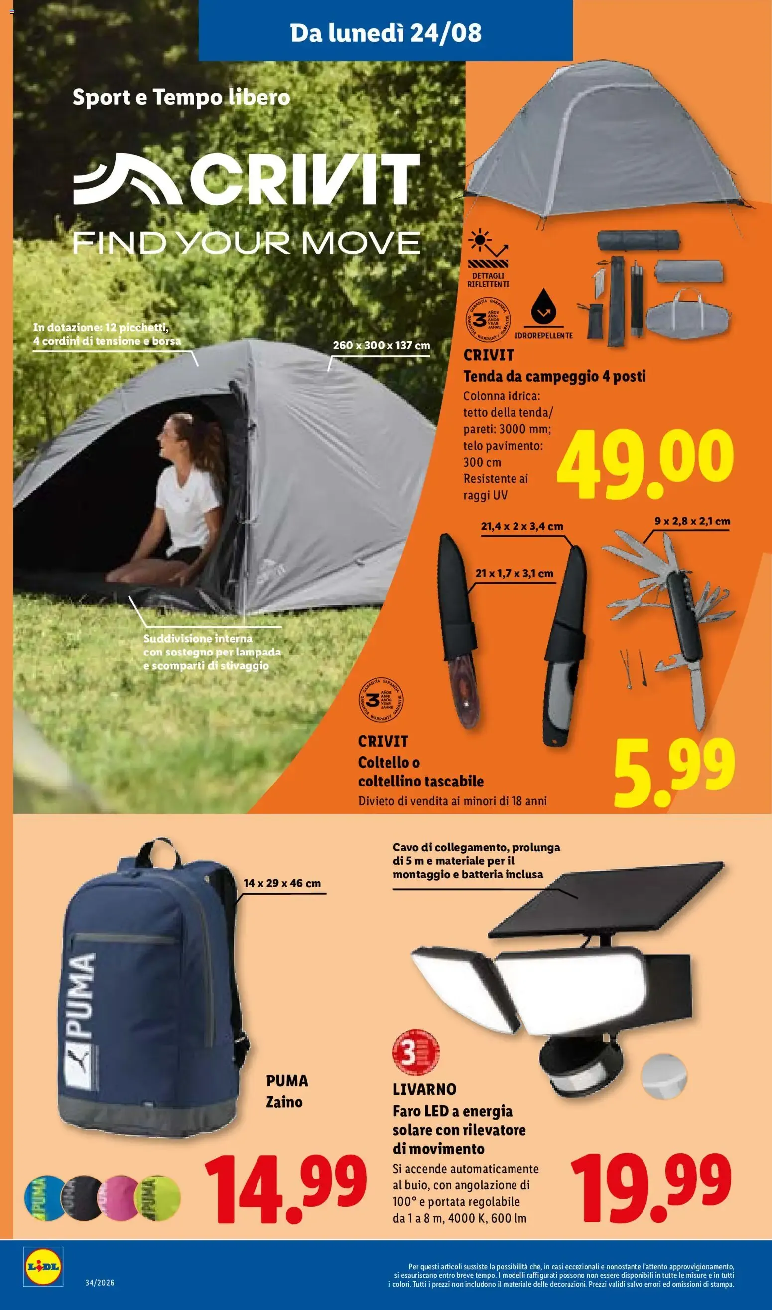 NUOVO LIDL volantino dal 20/08/2026 della prossima settimana da 20 agosto a 26 agosto di 2026 - Pagina del volantino 35
