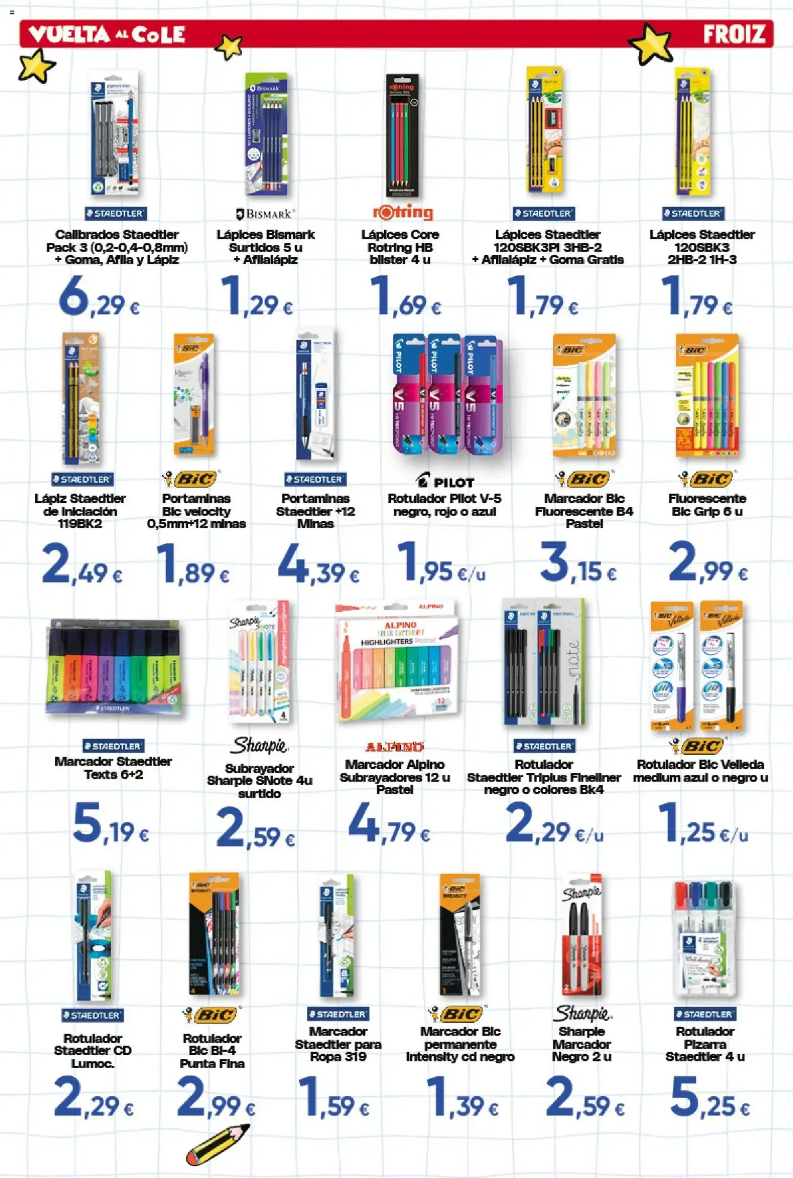 Catálogo de Hiper Froiz Vuelta al Cole y Oficina 25 de agosto al 30 de septiembre 2026 - Página 6