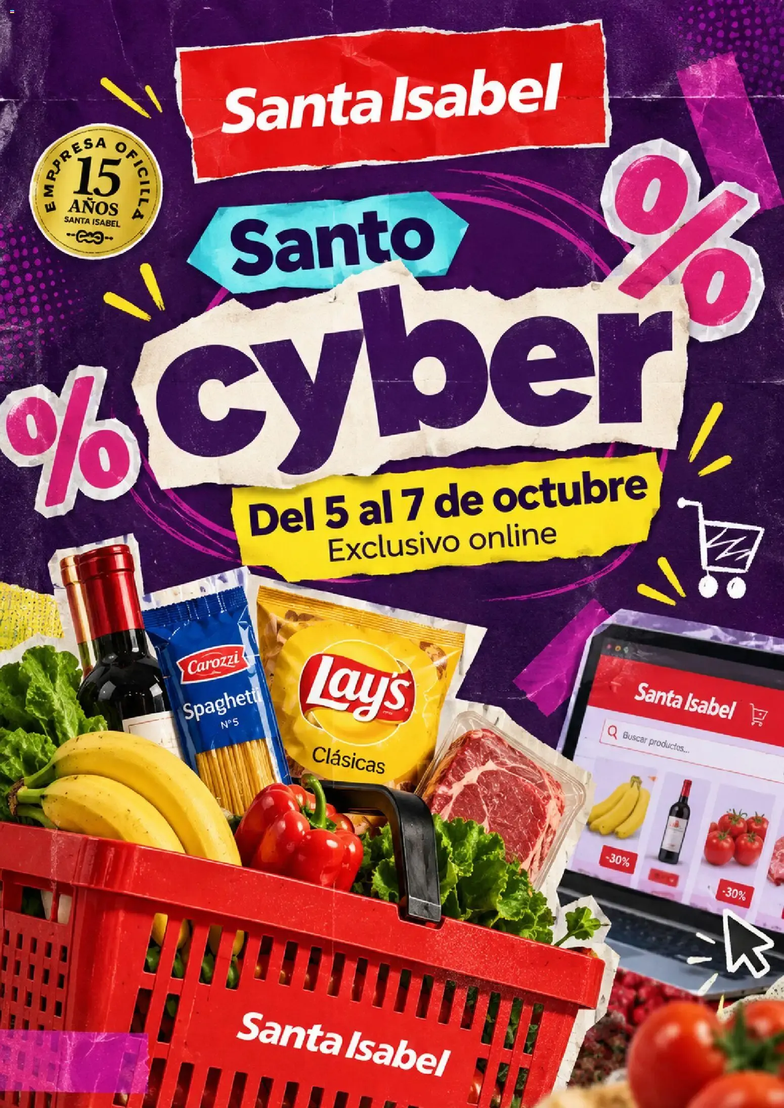 Catálogo de Santa Isabel Santo Cyber 5 de octubre al 7 de octubre 2026 - Página 1