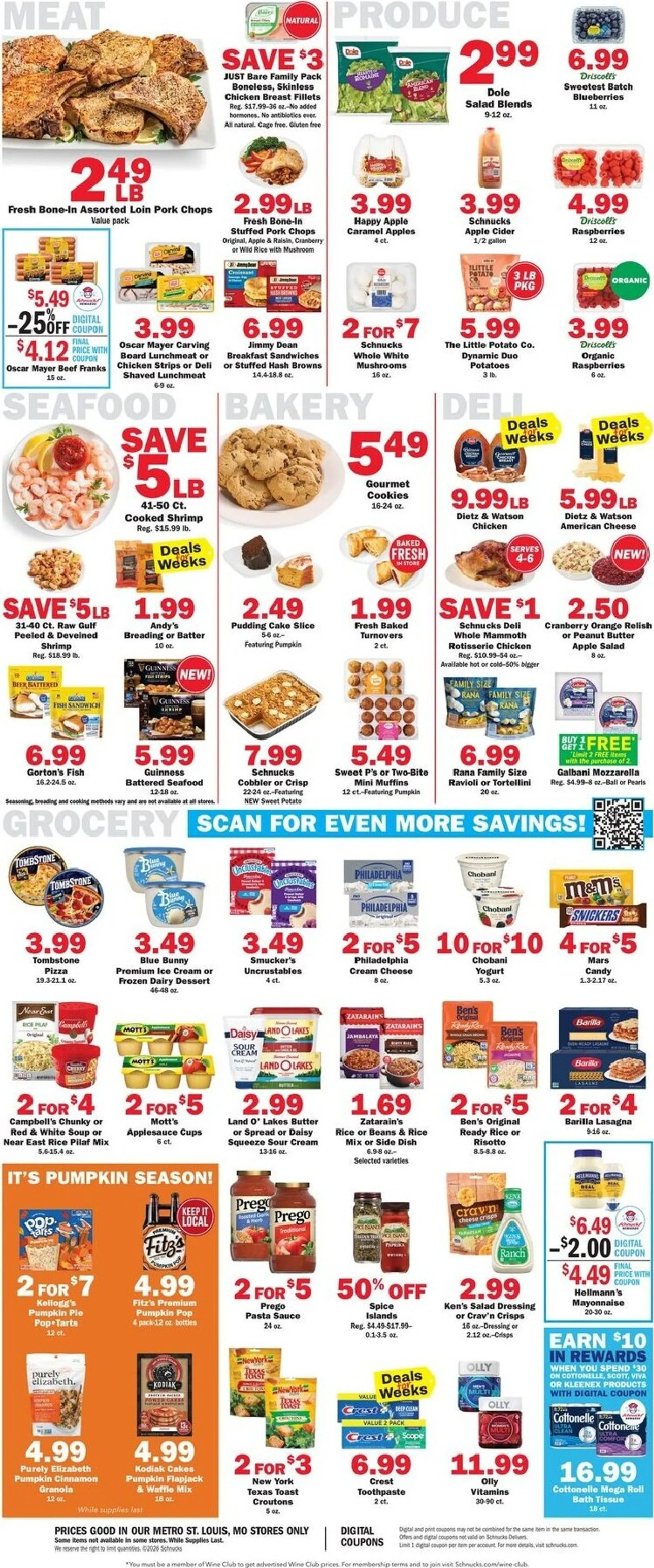 Weekly ad Current Schnucks leaflet valid from Wednesday 10/07/2026 to Tuesday 10/13/2026 from October 7 to October 13 2026 - Page 4