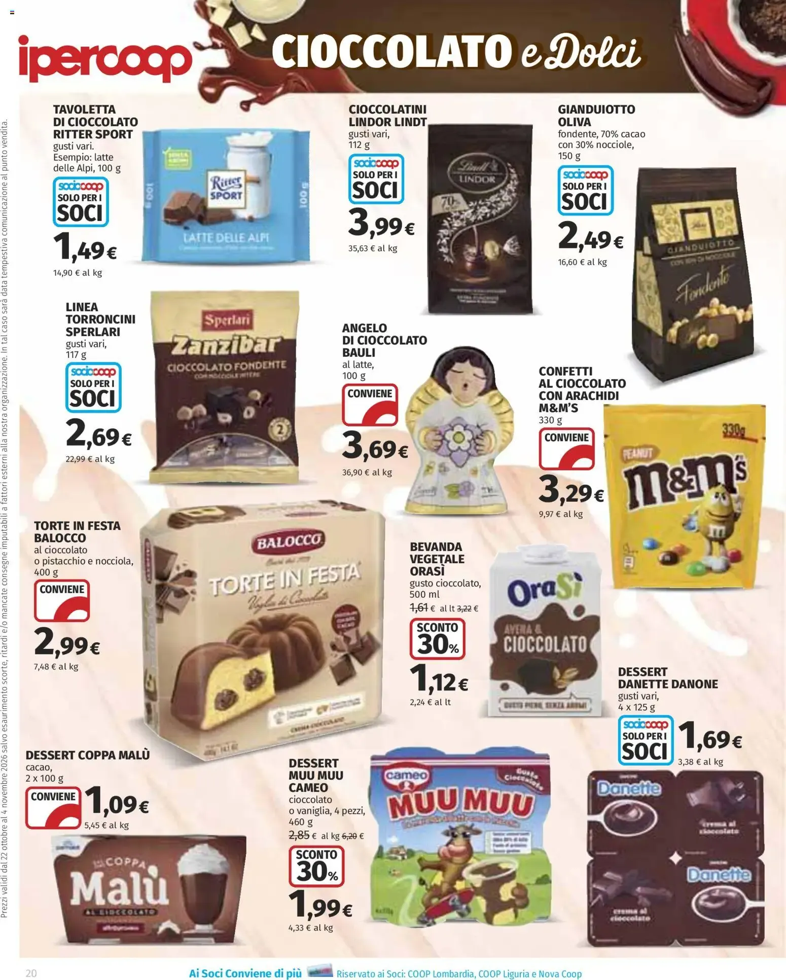 Anteprima volantino Ipercoop dal 22/10/2026 - nuovo offerte da 22 ottobre a 4 novembre di 2026 - Pagina del volantino 20