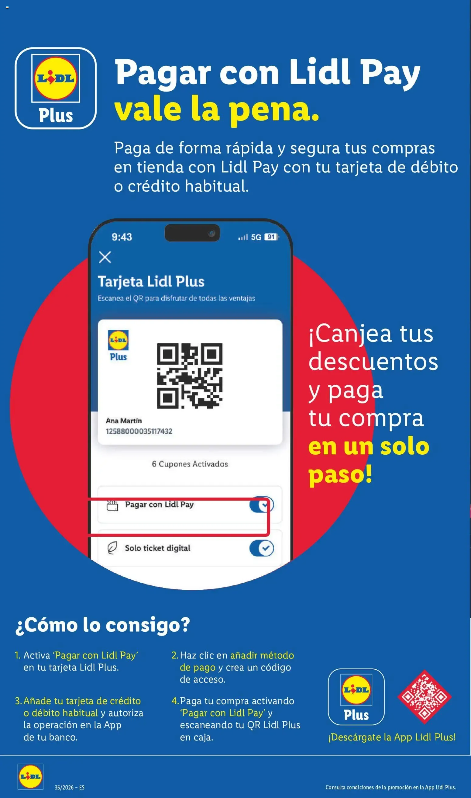 Catálogo de Lidl: Ahorra el doble - Ofertas 24 de agosto al 30 de agosto 2026 - Página 16