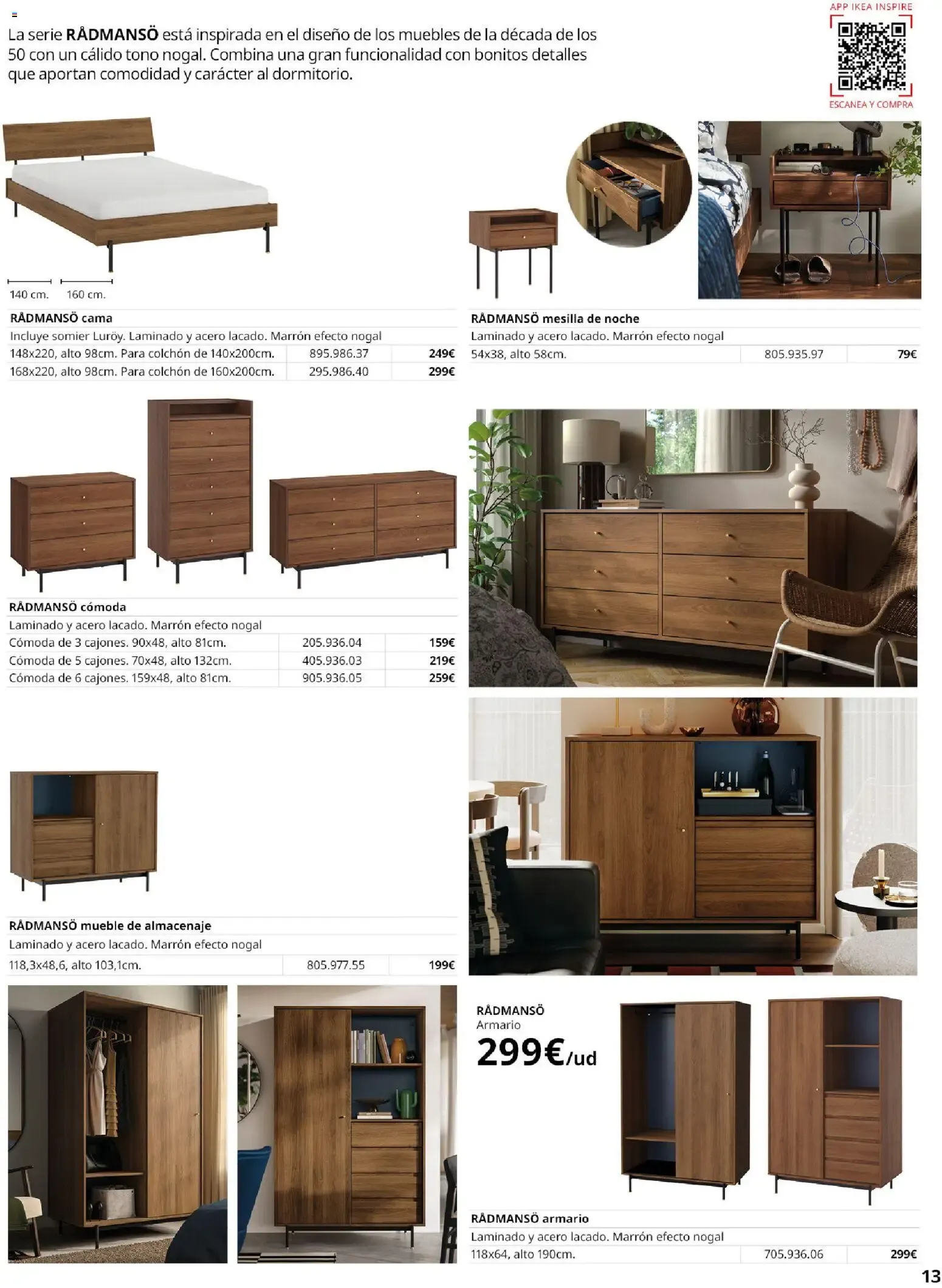 Catálogo de IKEA - Guía de Compra Muebles para el Dormitorio 1 de septiembre al 31 de enero 2027 - Página 13