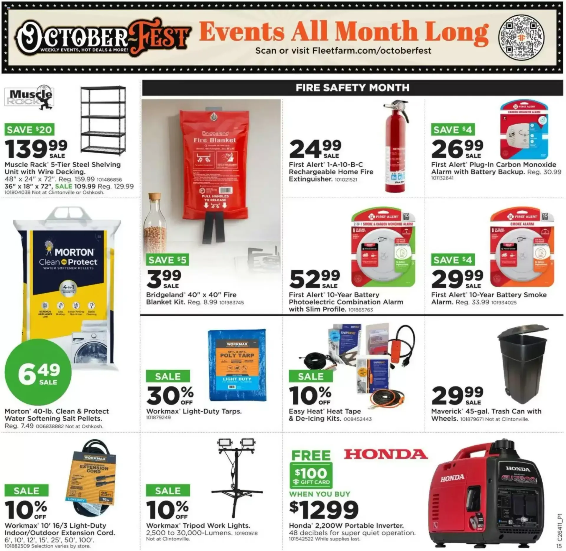 Weekly ad Fleet Farm October Fest - Weekly Events, Hot Deals & More! Week 2 from October 5 to October 11 2026 - Page 19