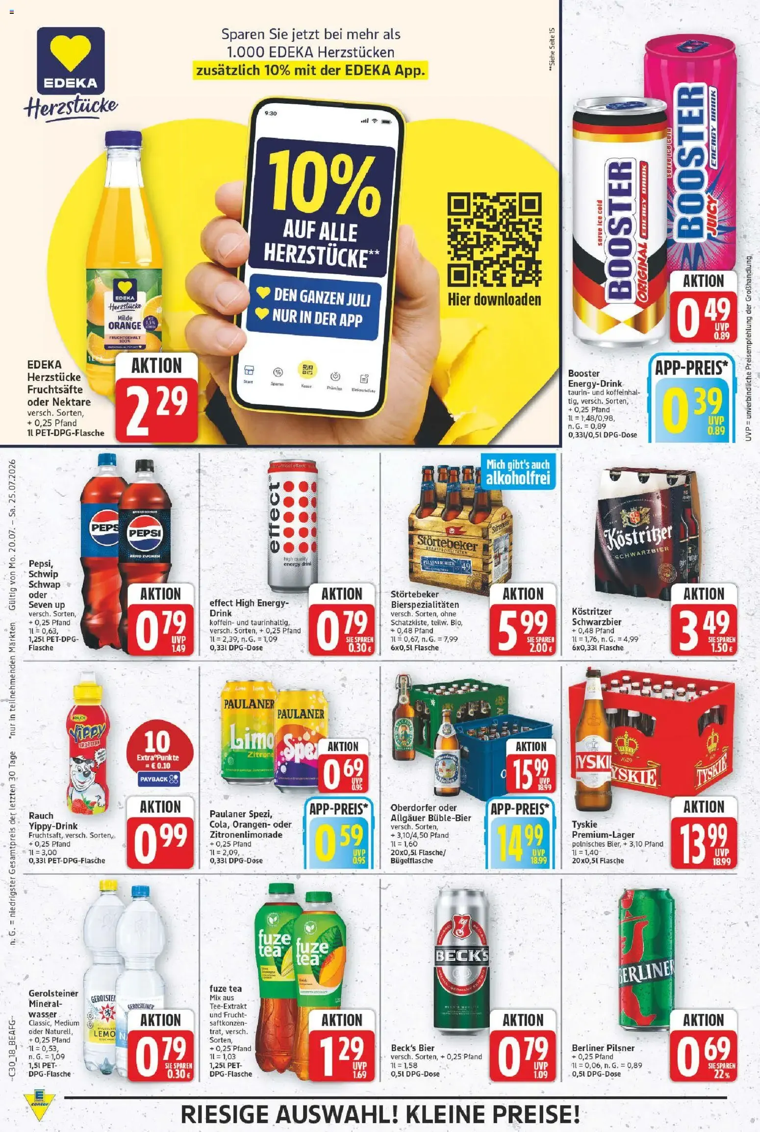 Edeka Center Prospekt von 20. Juli bis 25. Juli 2026 - Prospekt seite 19